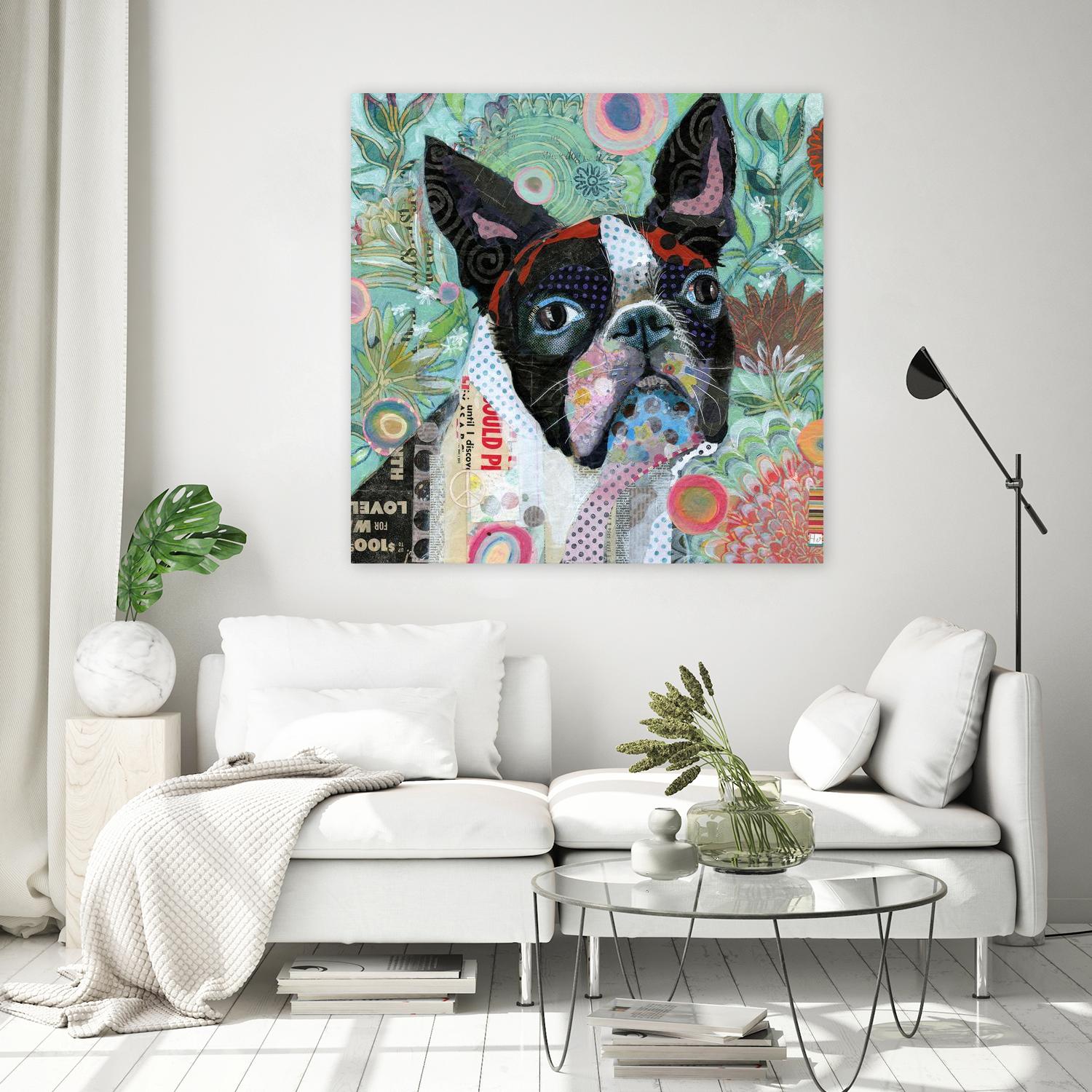 Mischievous Gardener by Judy Verhoeven on GIANT ART - multicolor animals; contemporary