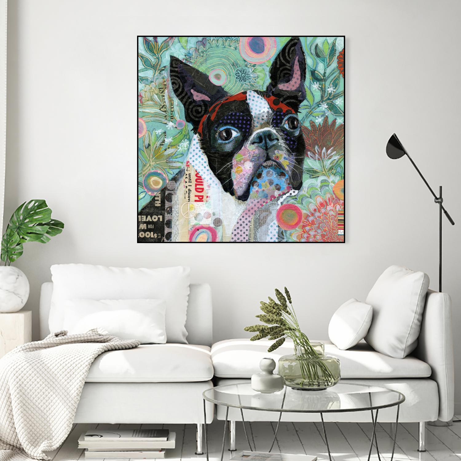 Mischievous Gardener by Judy Verhoeven on GIANT ART - multicolor animals; contemporary