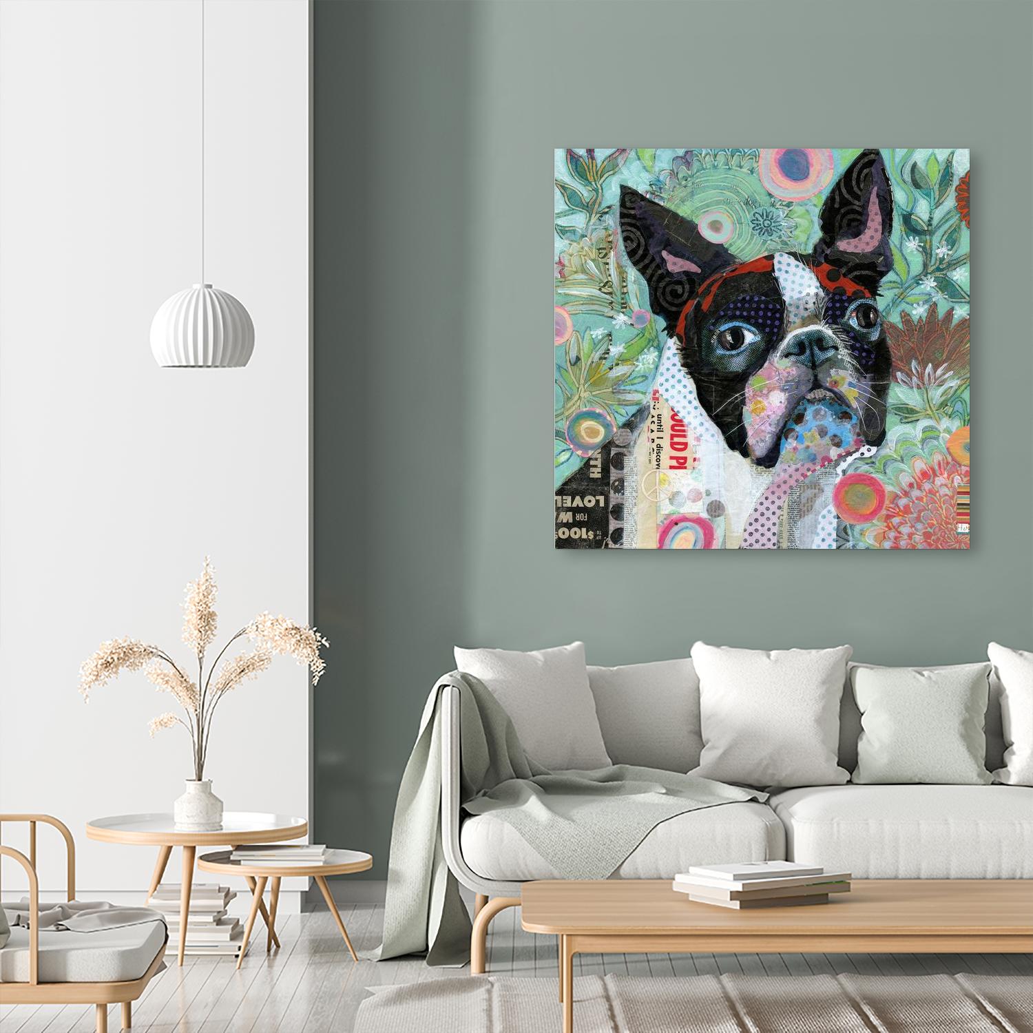 Mischievous Gardener by Judy Verhoeven on GIANT ART - multicolor animals; contemporary