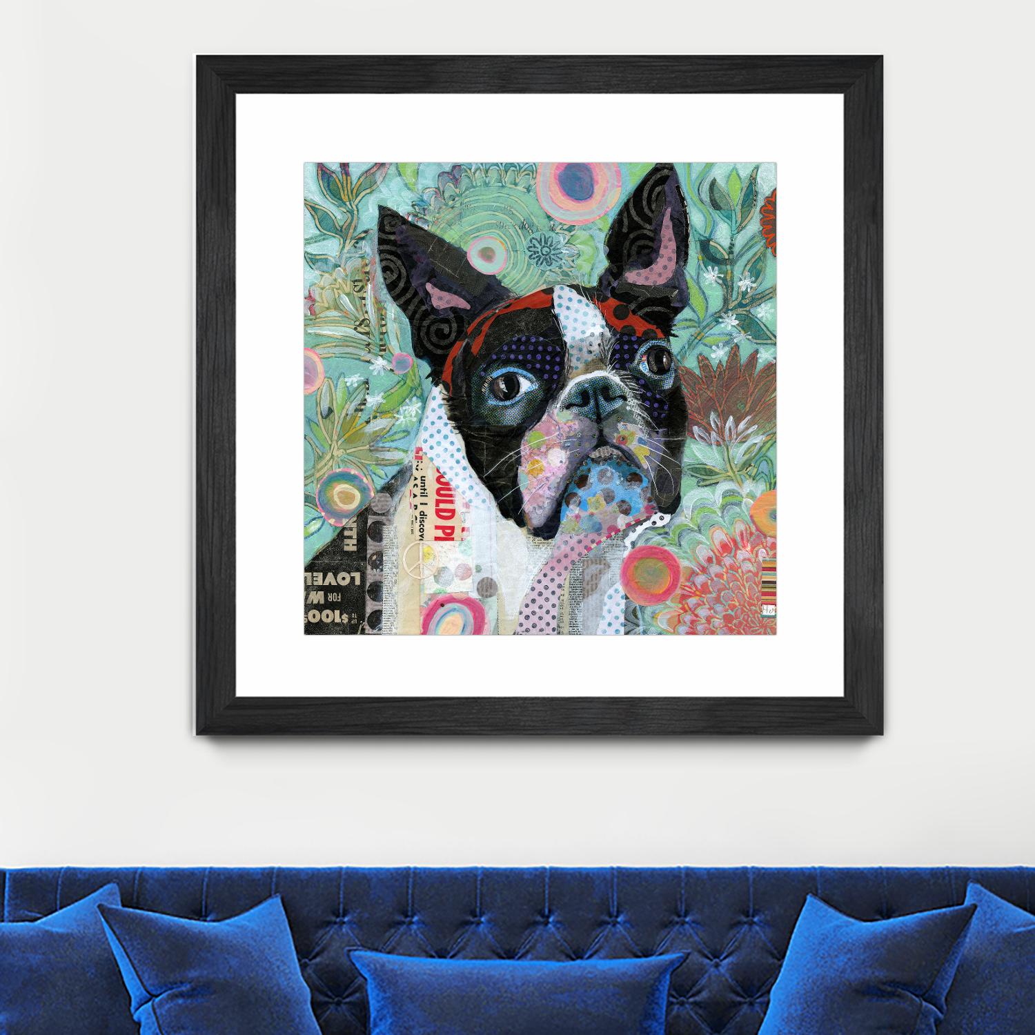 Mischievous Gardener by Judy Verhoeven on GIANT ART - multicolor animals; contemporary