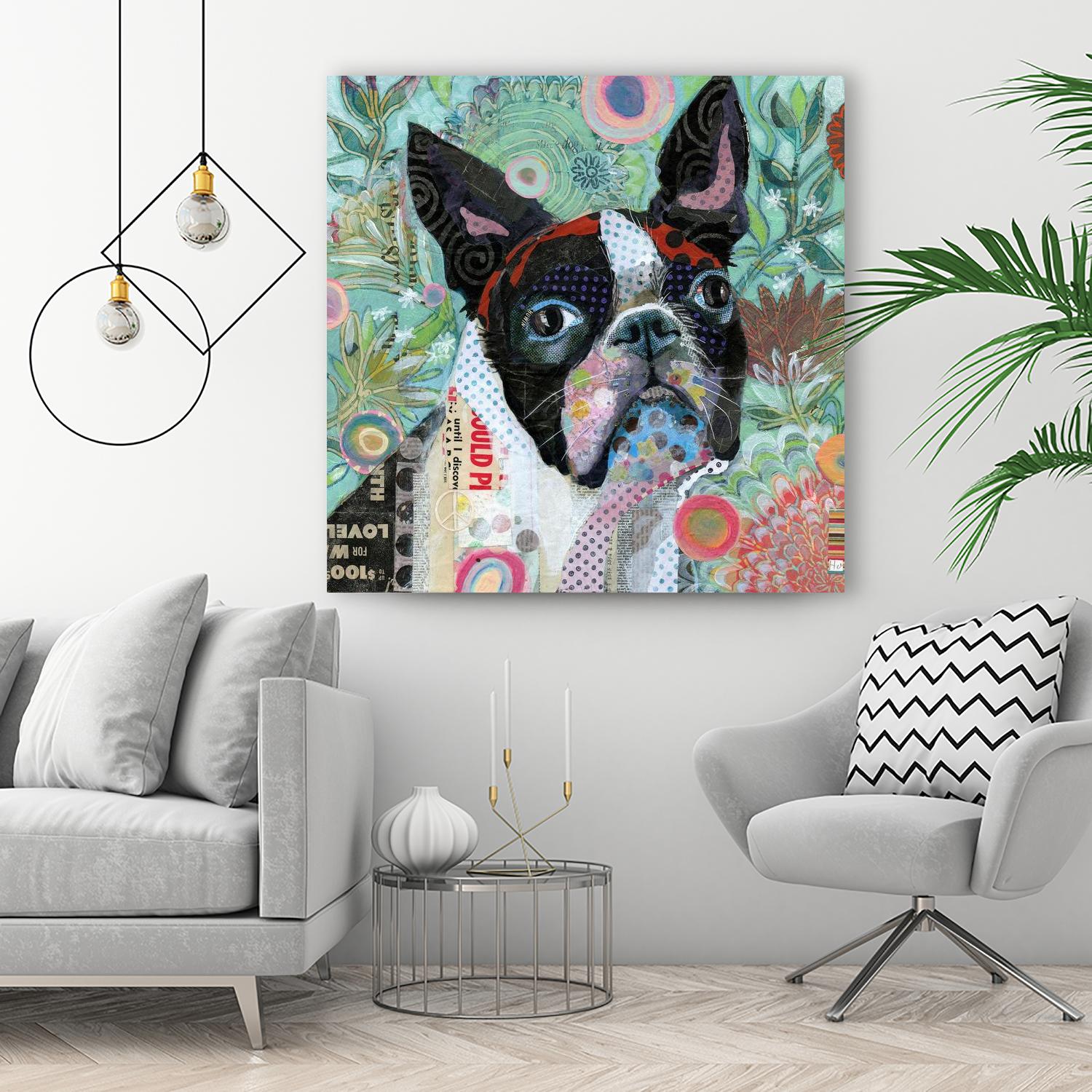 Mischievous Gardener by Judy Verhoeven on GIANT ART - multicolor animals; contemporary