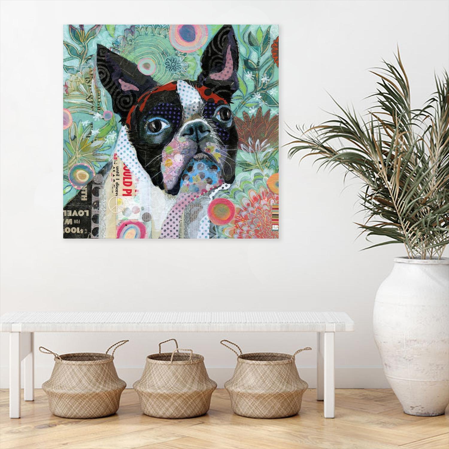 Mischievous Gardener by Judy Verhoeven on GIANT ART - multicolor animals; contemporary