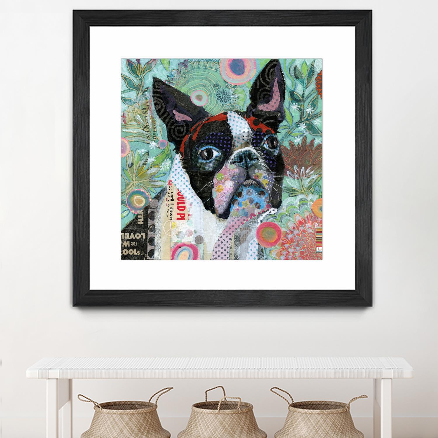 Mischievous Gardener by Judy Verhoeven on GIANT ART - multicolor animals; contemporary