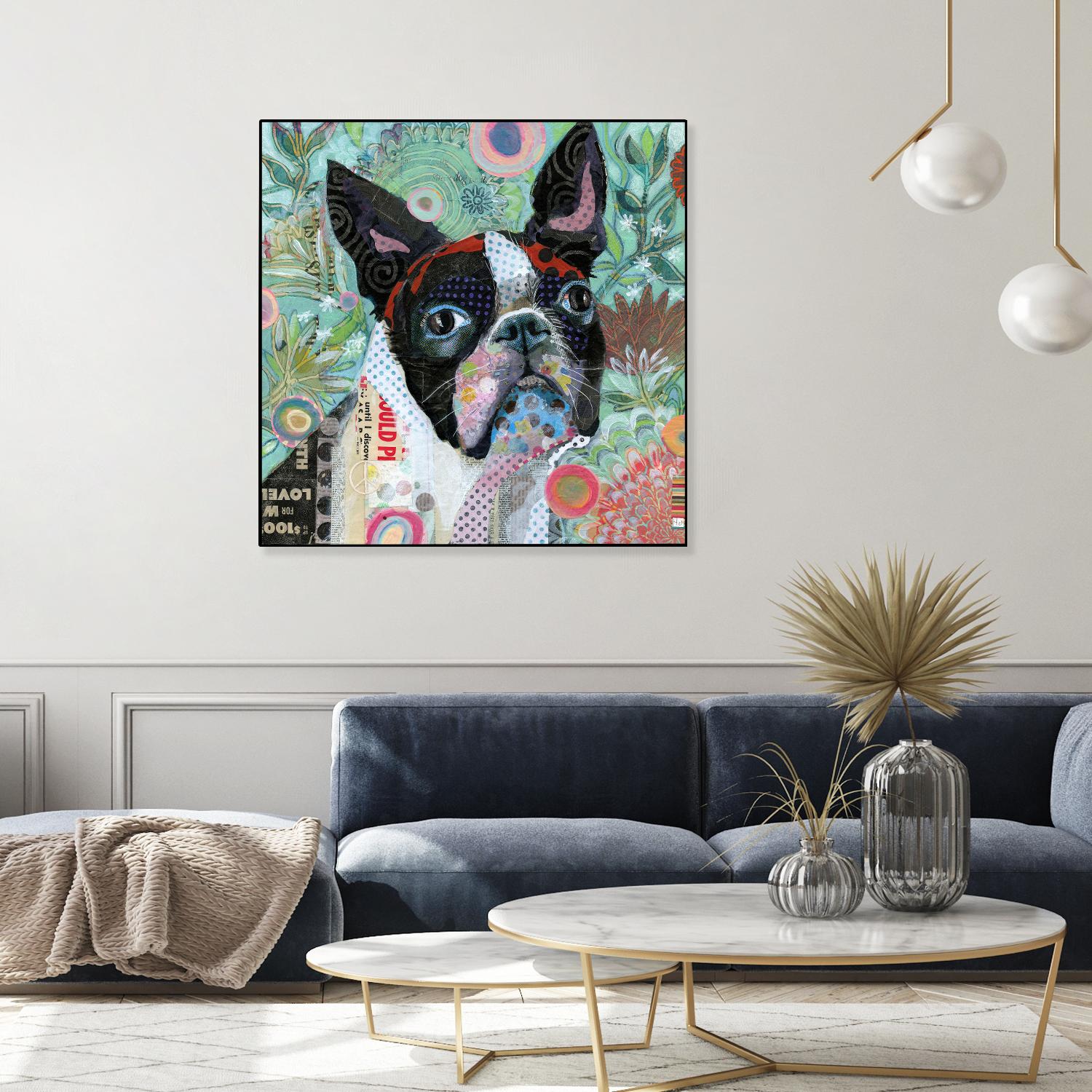 Mischievous Gardener by Judy Verhoeven on GIANT ART - multicolor animals; contemporary