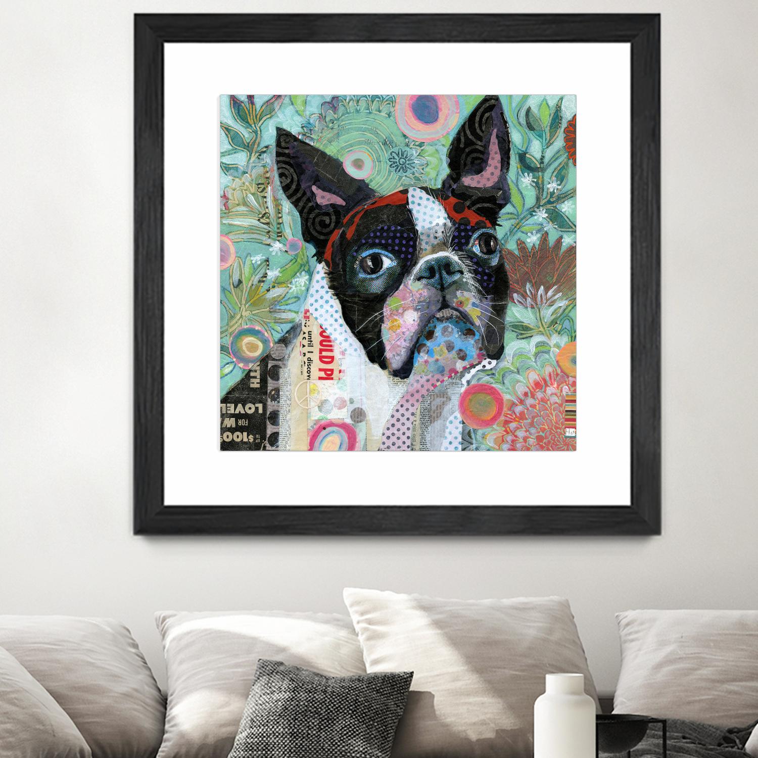 Mischievous Gardener by Judy Verhoeven on GIANT ART - multicolor animals; contemporary