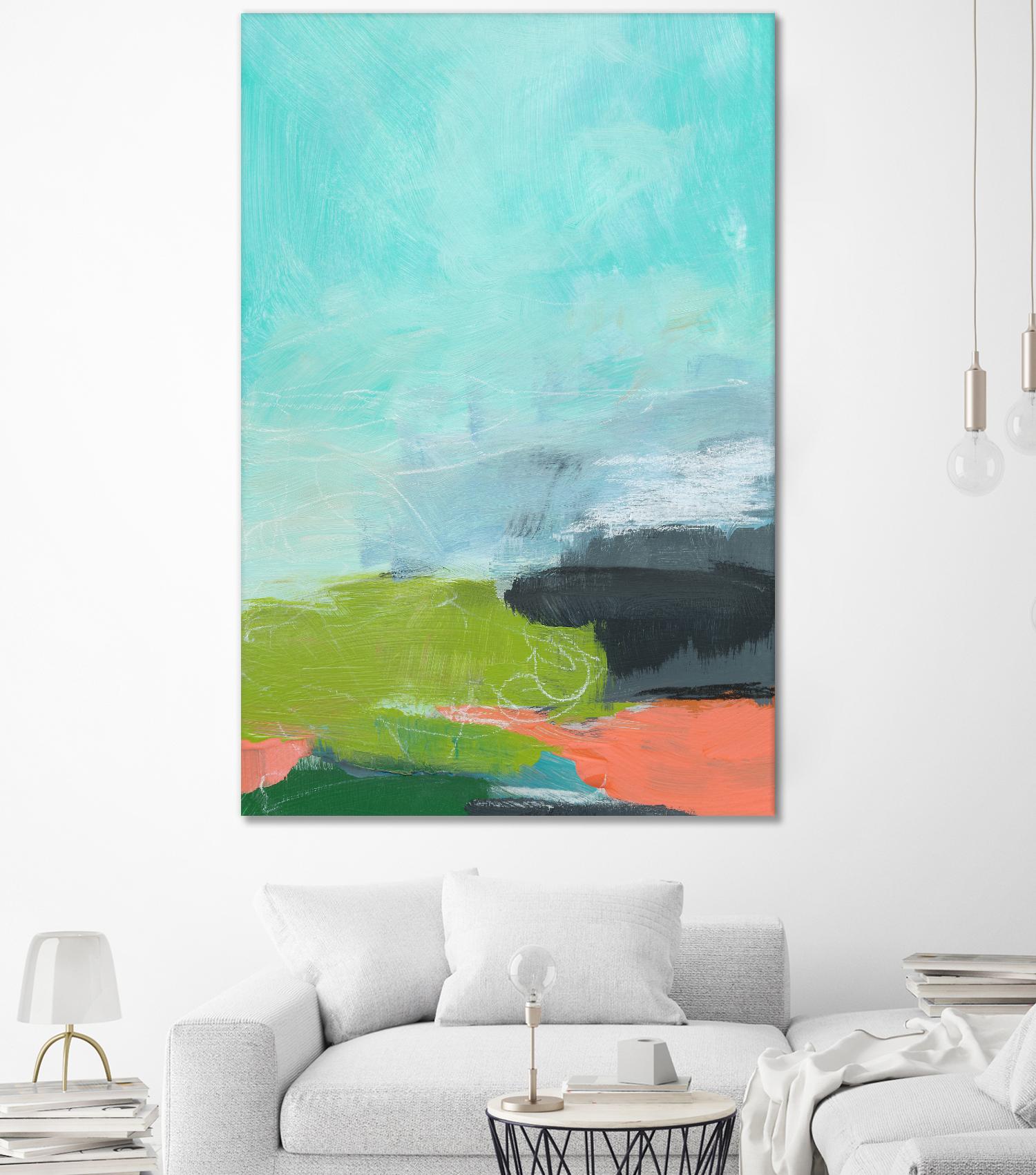 Landscape No. 95 by Jan Weiss on GIANT ART - multicolor abstracts; contemporary