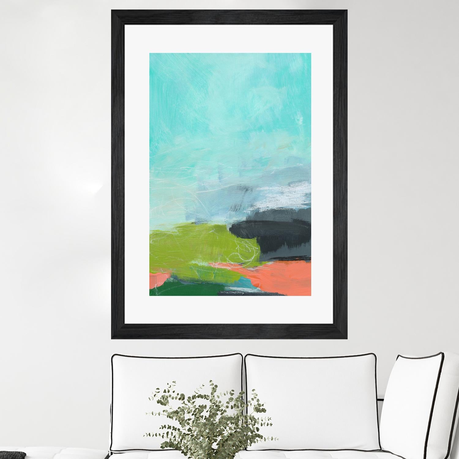 Landscape No. 95 by Jan Weiss on GIANT ART - multicolor abstracts; contemporary