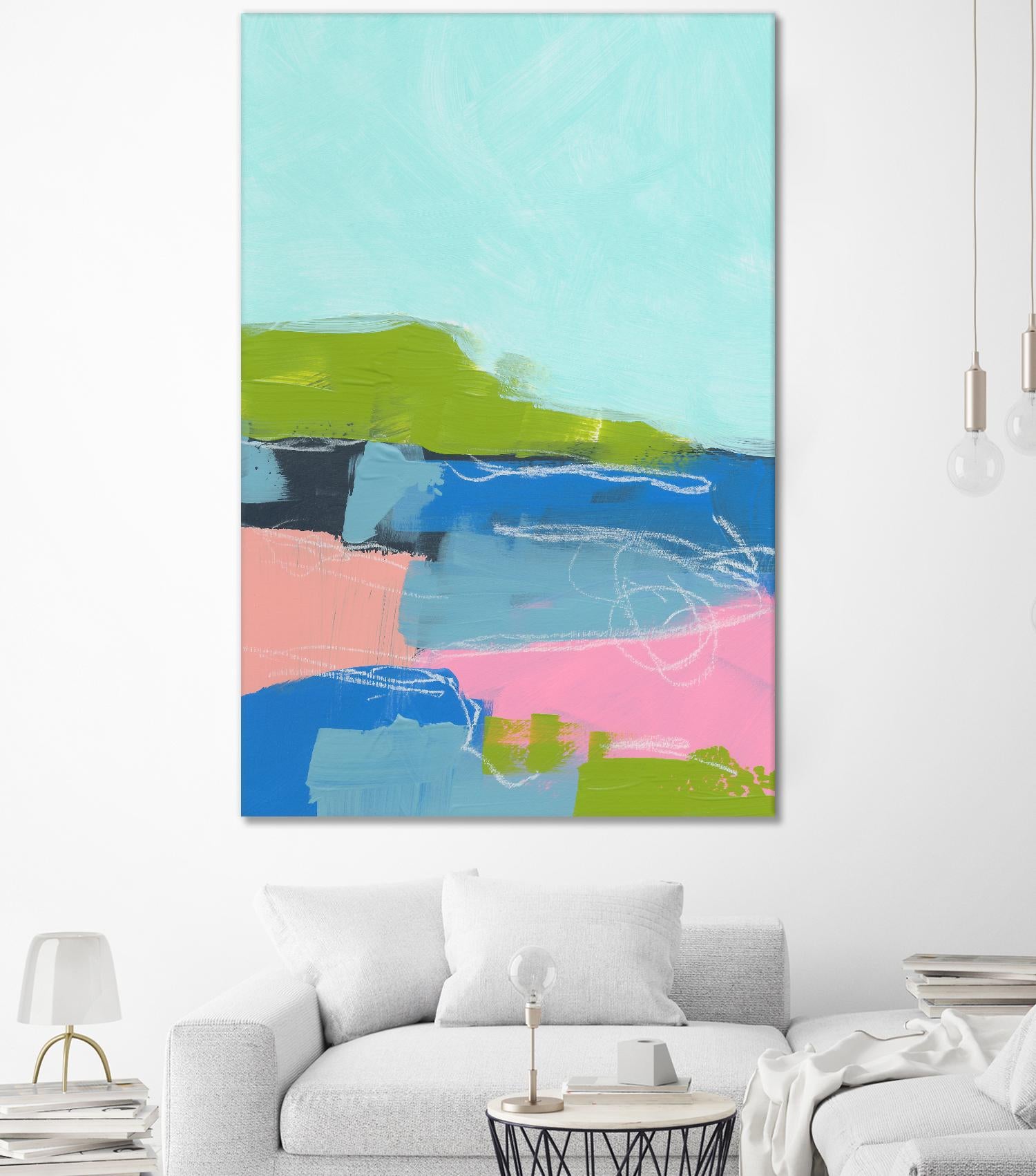 Landscape No. 96 by Jan Weiss on GIANT ART - multicolor abstracts; contemporary