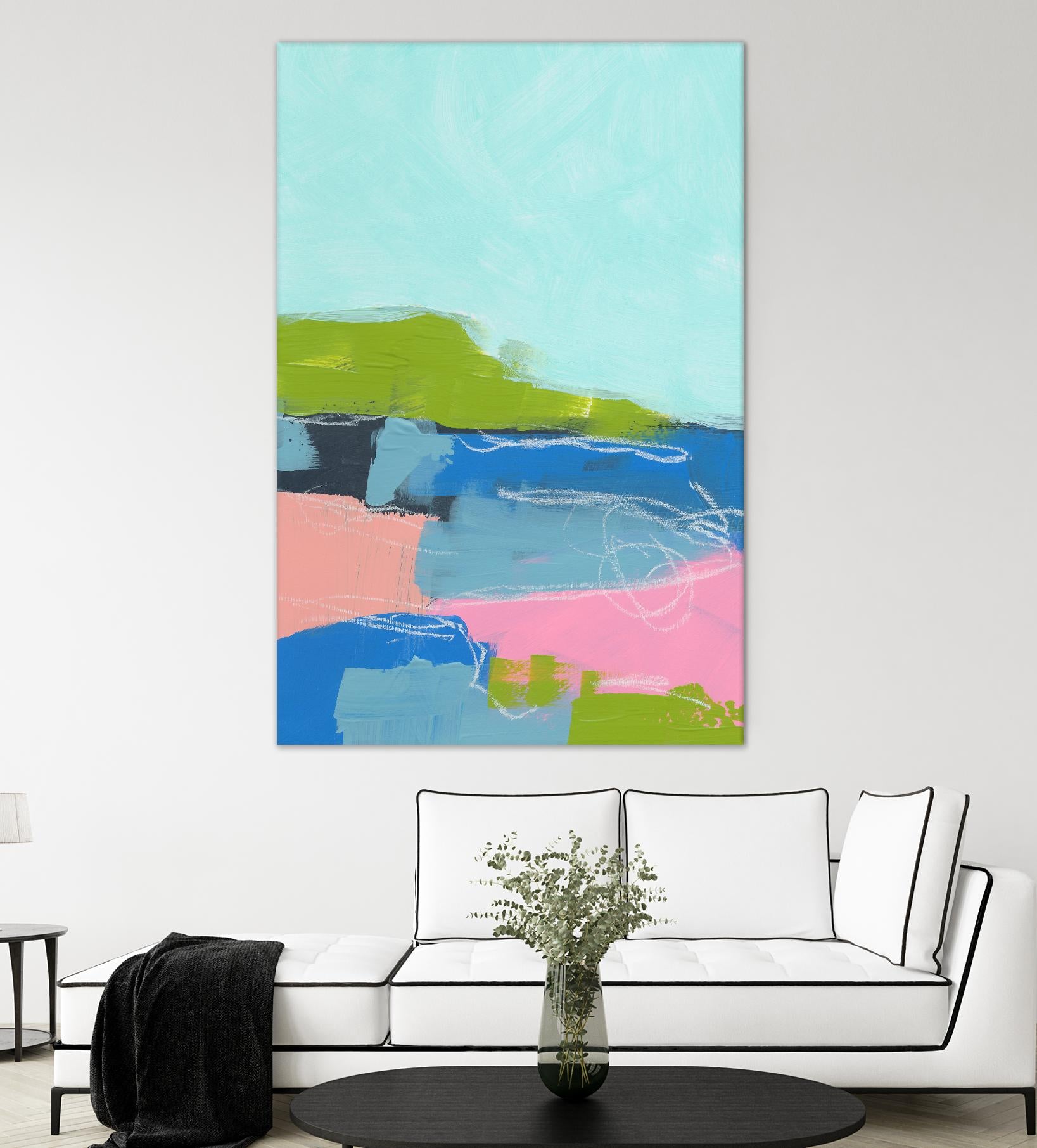 Landscape No. 96 by Jan Weiss on GIANT ART - multicolor abstracts; contemporary