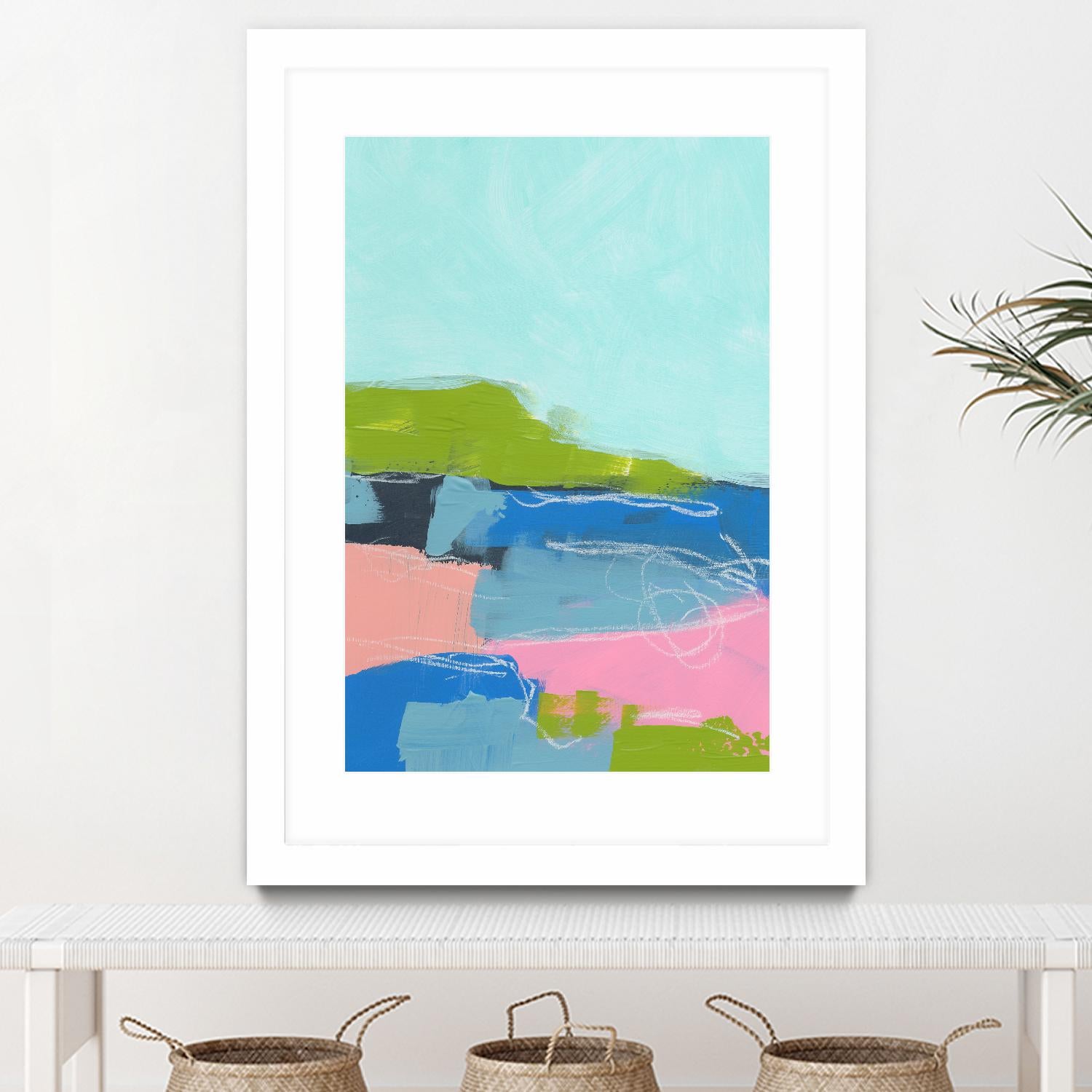 Landscape No. 96 by Jan Weiss on GIANT ART - multicolor abstracts; contemporary