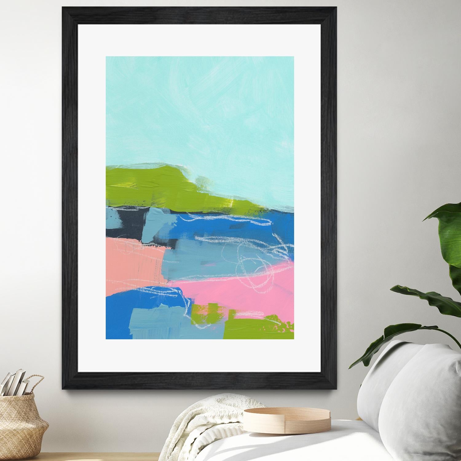 Landscape No. 96 by Jan Weiss on GIANT ART - multicolor abstracts; contemporary