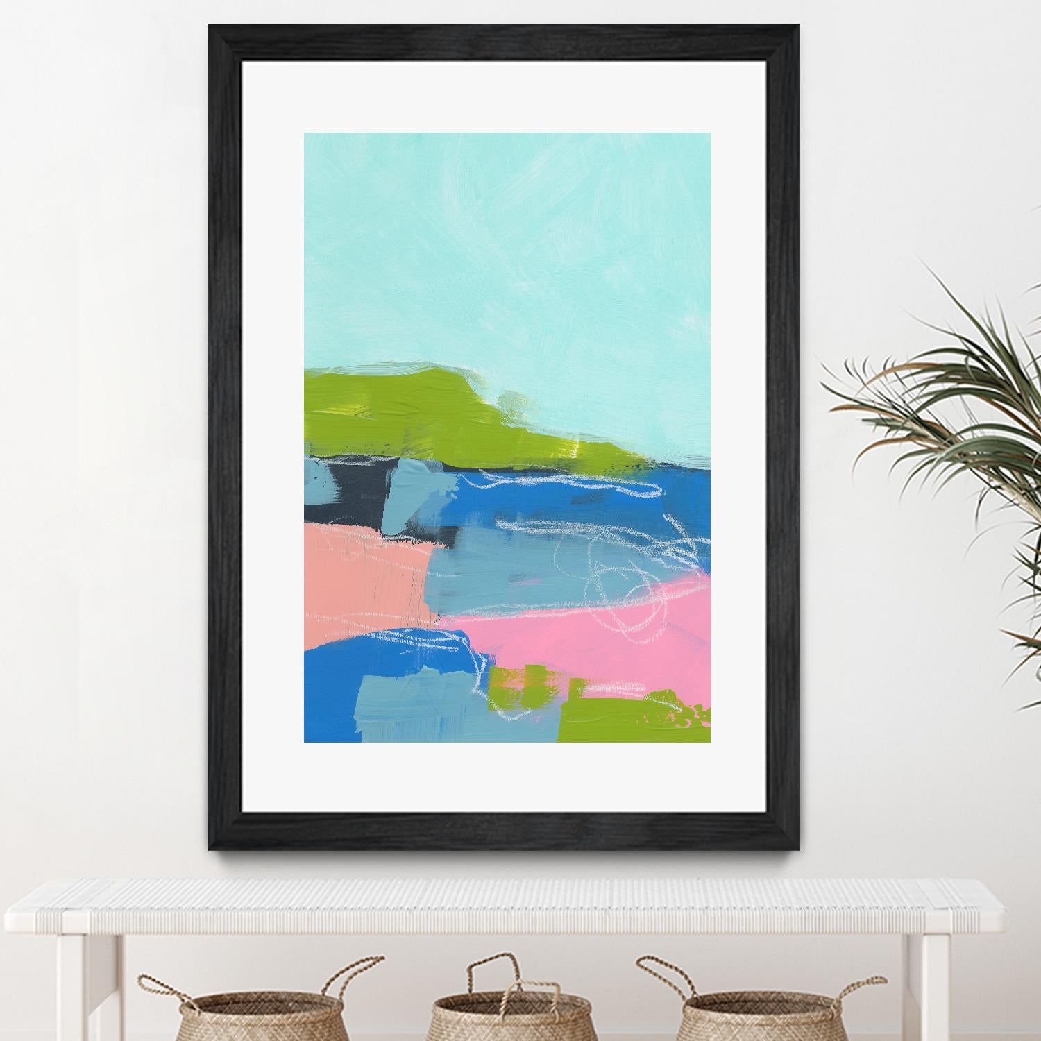 Landscape No. 96 by Jan Weiss on GIANT ART - multicolor abstracts; contemporary