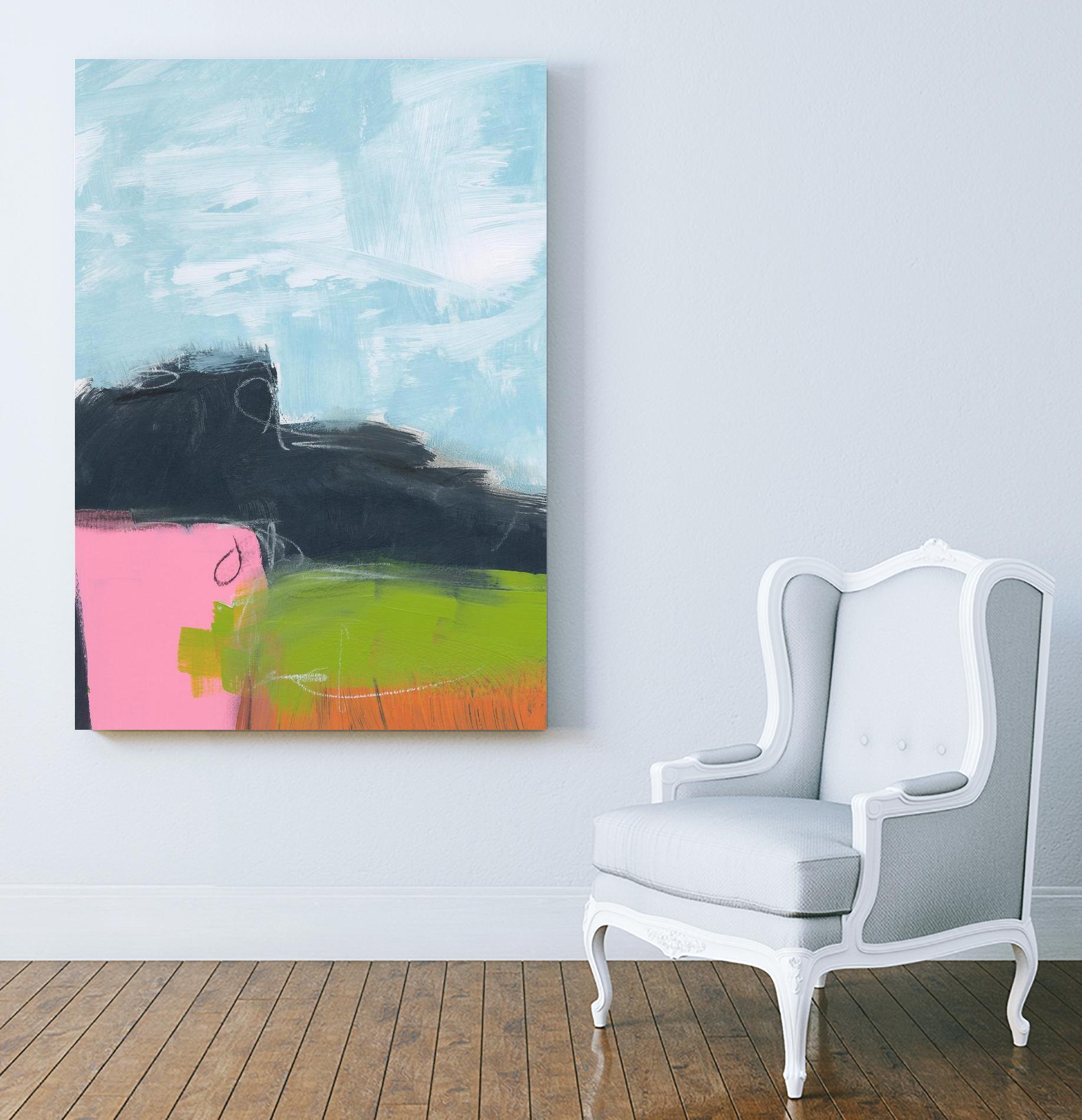 Landscape No. 97 by Jan Weiss on GIANT ART - multicolor abstracts; contemporary