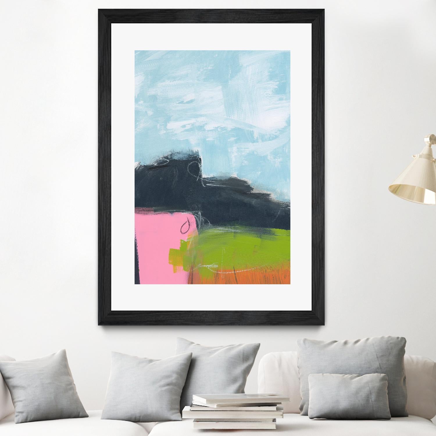 Landscape No. 97 by Jan Weiss on GIANT ART - multicolor abstracts; contemporary