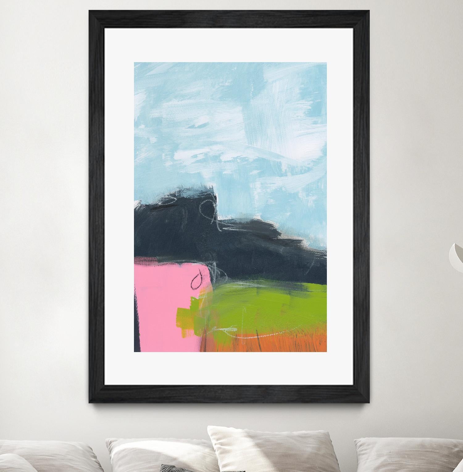 Landscape No. 97 by Jan Weiss on GIANT ART - multicolor abstracts; contemporary