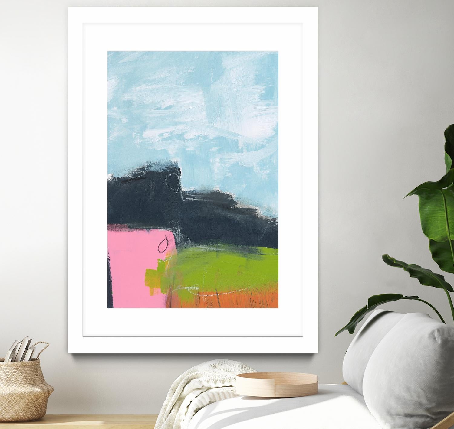 Landscape No. 97 by Jan Weiss on GIANT ART - multicolor abstracts; contemporary