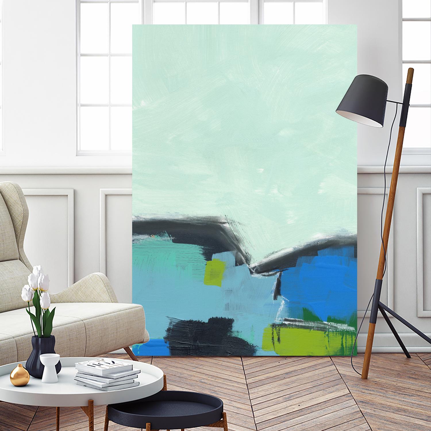 Landscape No. 98 by Jan Weiss on GIANT ART - multicolor abstracts; contemporary