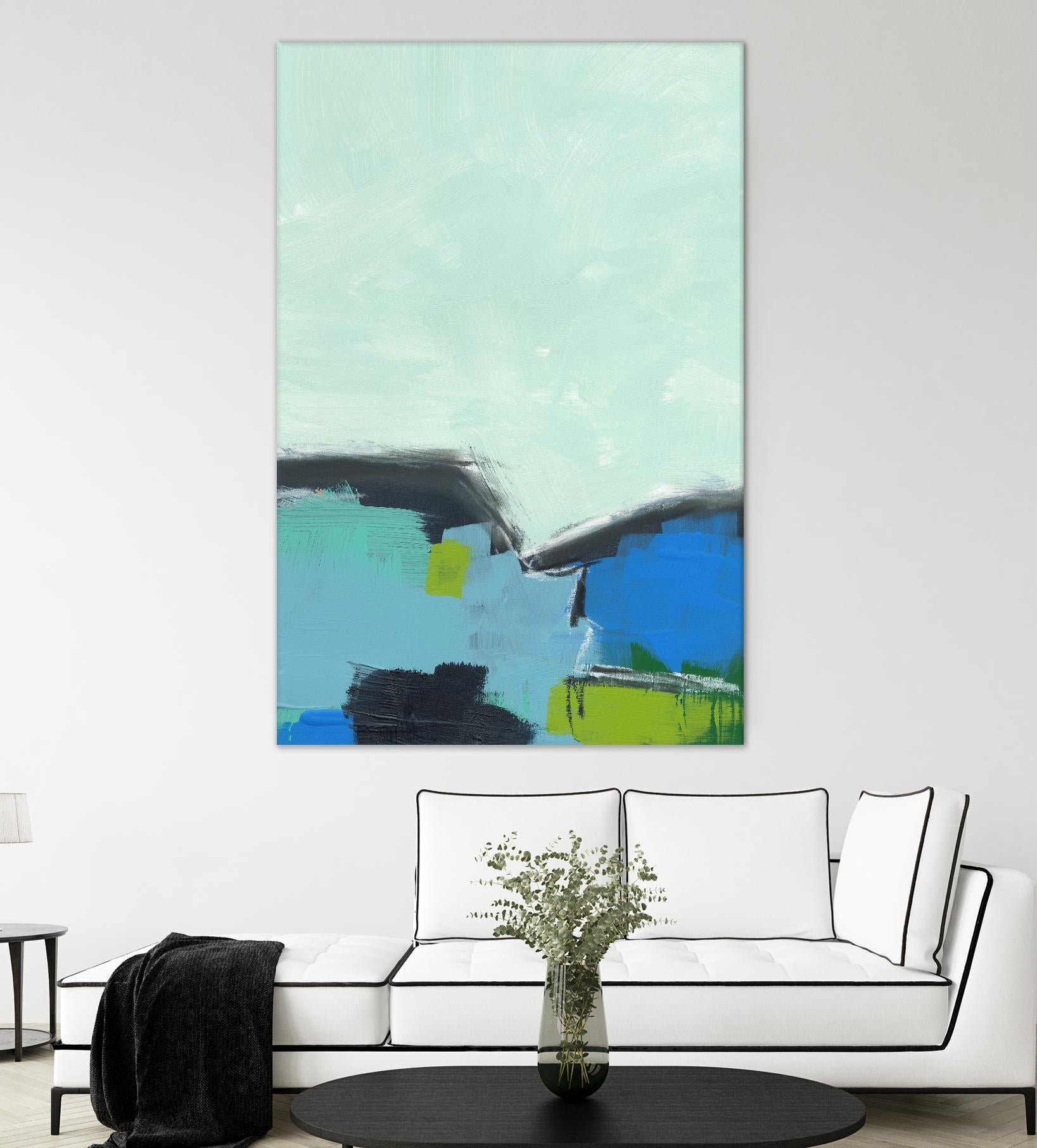 Landscape No. 98 by Jan Weiss on GIANT ART - multicolor abstracts; contemporary