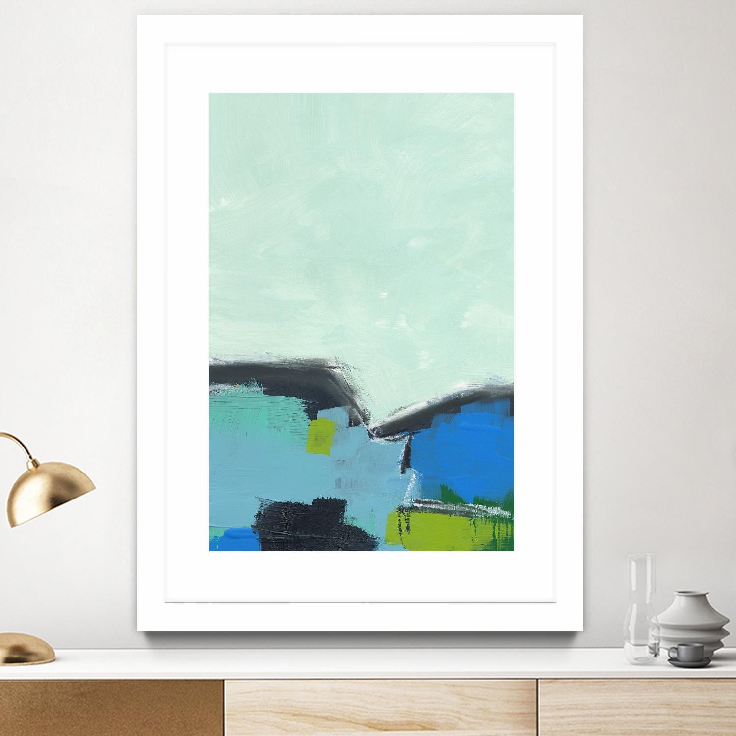 Landscape No. 98 by Jan Weiss on GIANT ART - multicolor abstracts; contemporary