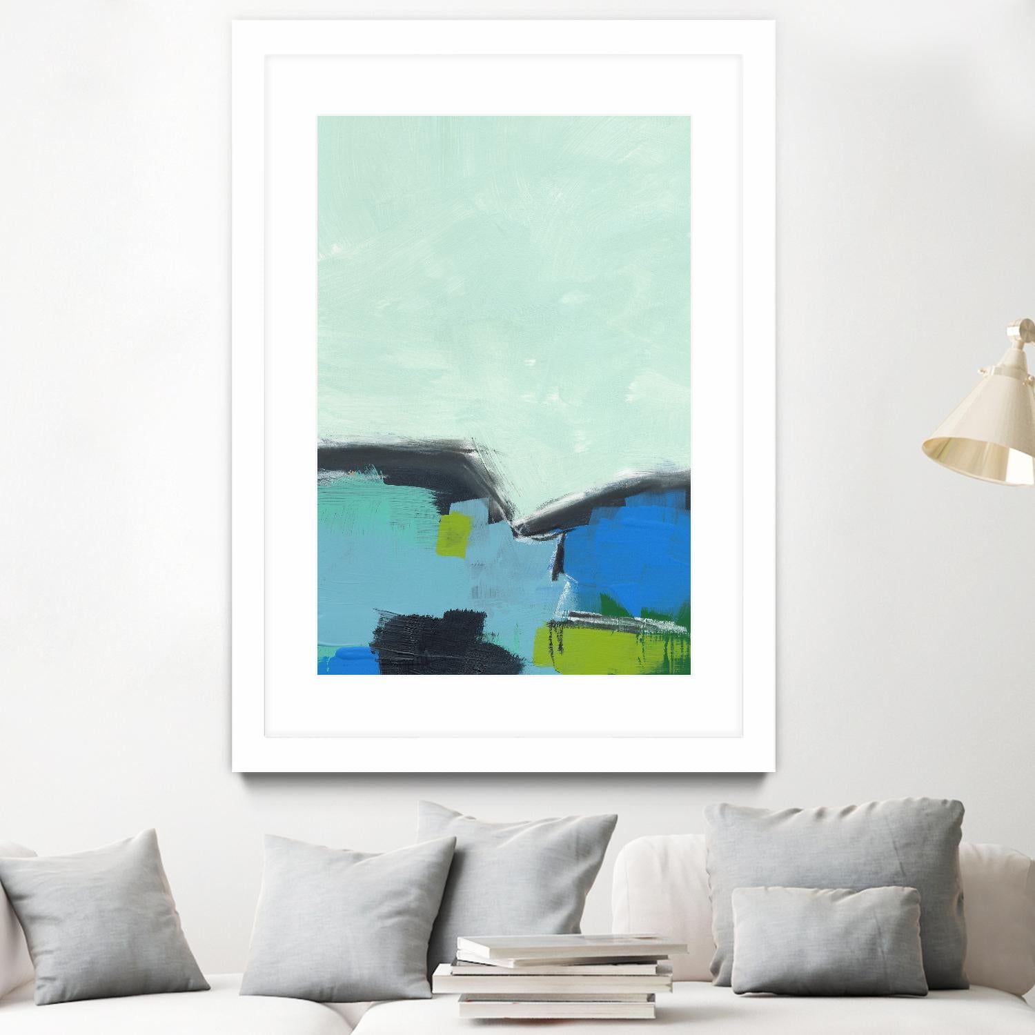 Landscape No. 98 by Jan Weiss on GIANT ART - multicolor abstracts; contemporary