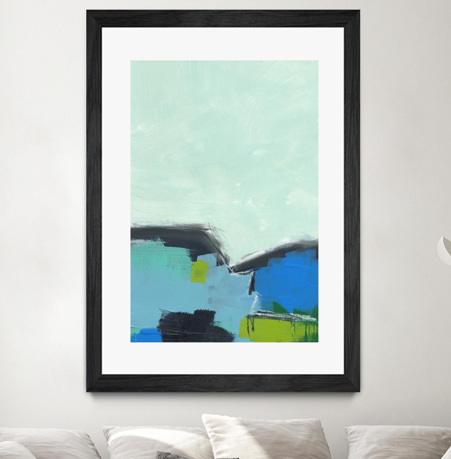 Landscape No. 98 by Jan Weiss on GIANT ART - multicolor abstracts; contemporary