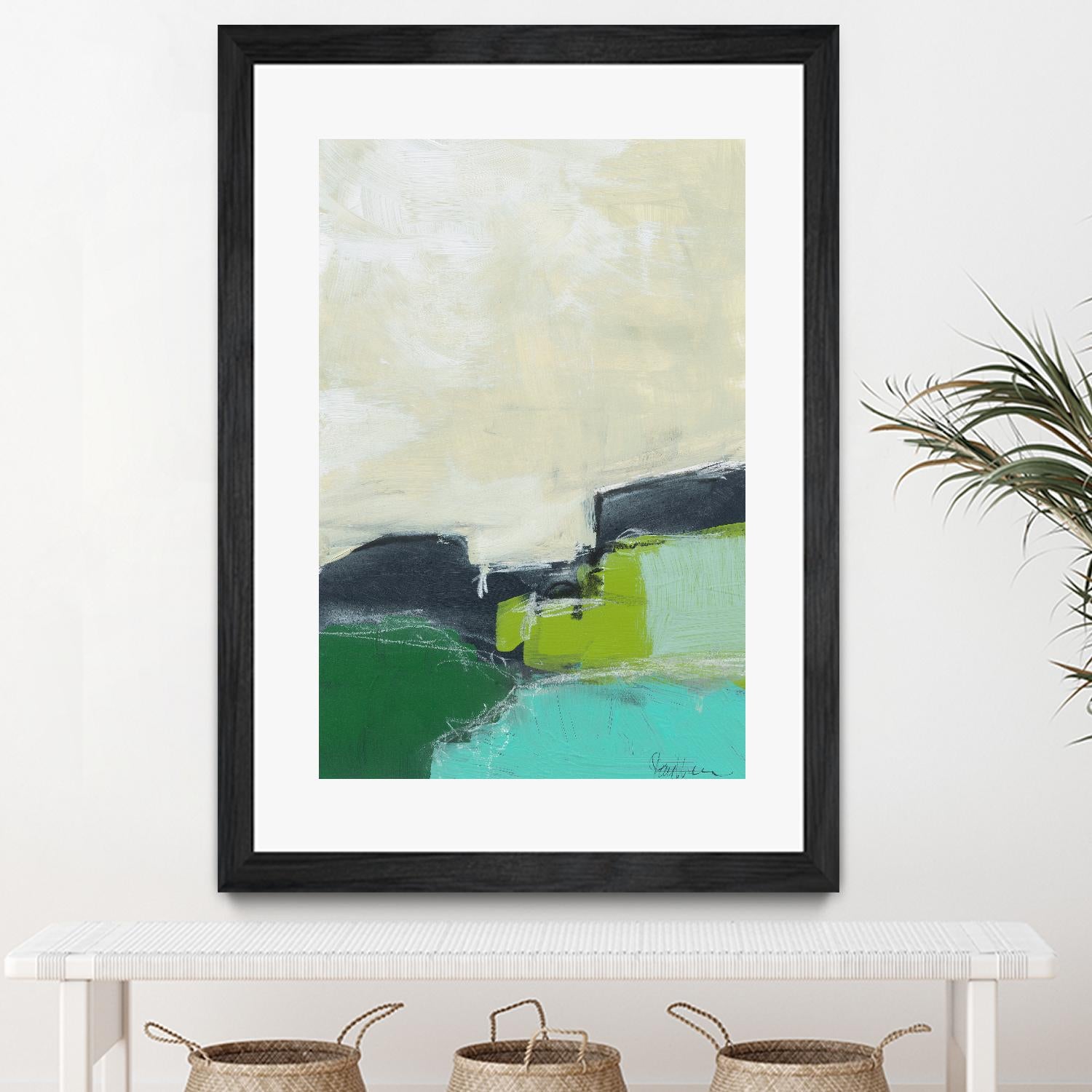 Landscape No. 99 by Jan Weiss on GIANT ART - multicolor abstracts; contemporary