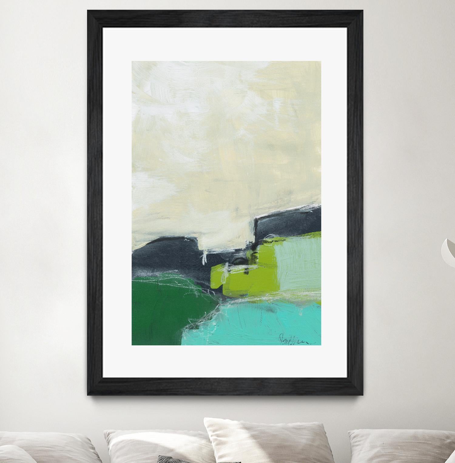 Landscape No. 99 by Jan Weiss on GIANT ART - multicolor abstracts; contemporary