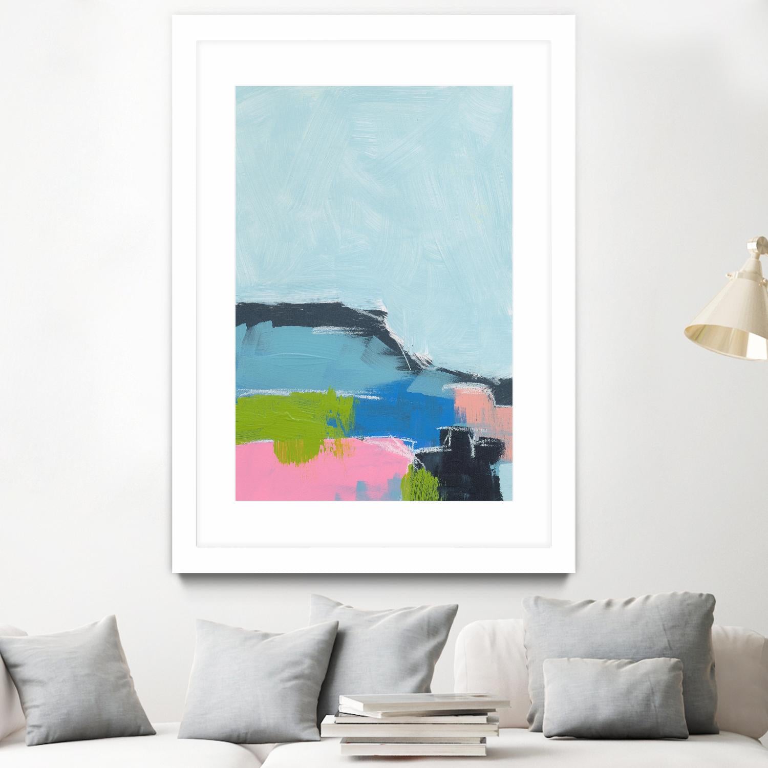 Landscape No. 100 by Jan Weiss on GIANT ART - multicolor abstracts; contemporary