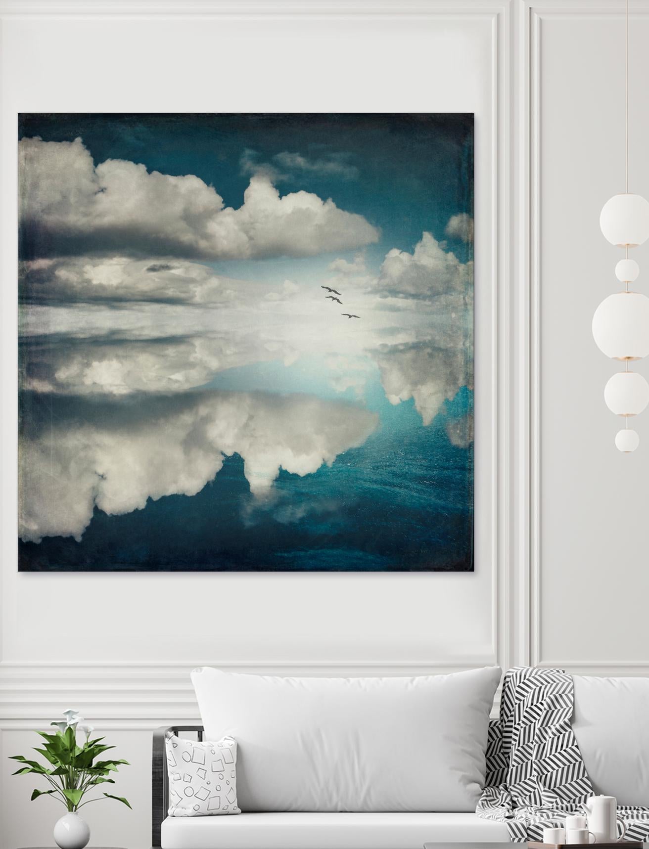Spaces II - Sea of Clouds by Dirk Wuestenhagen on GIANT ART - multicolor photography; landscapes; coastal