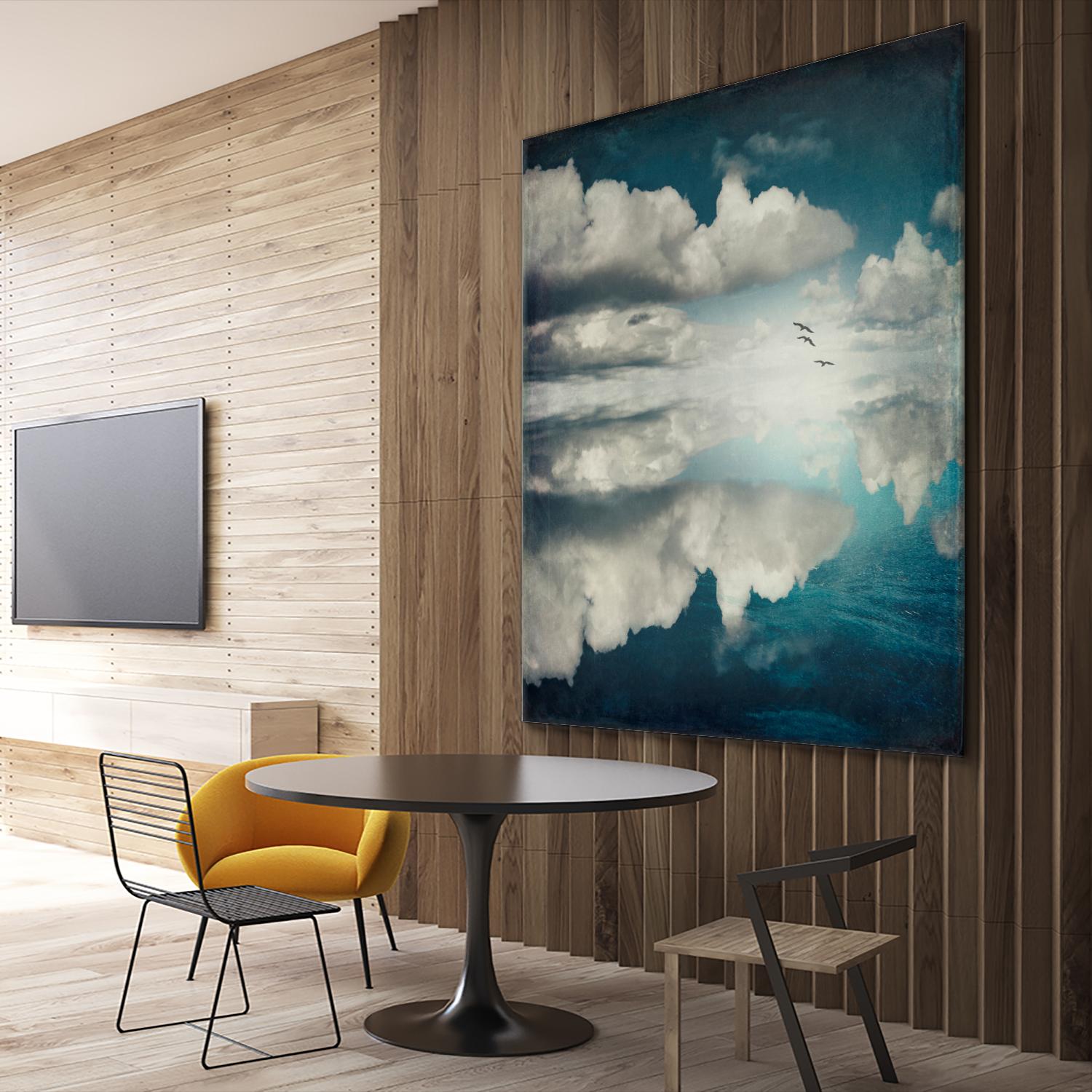 Spaces II - Sea of Clouds by Dirk Wuestenhagen on GIANT ART - multicolor photography; landscapes; coastal