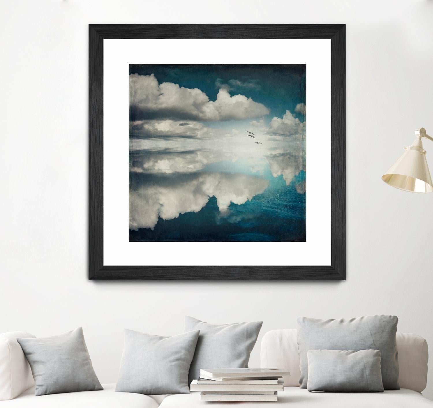 Spaces II - Sea of Clouds by Dirk Wuestenhagen on GIANT ART - multicolor photography; landscapes; coastal