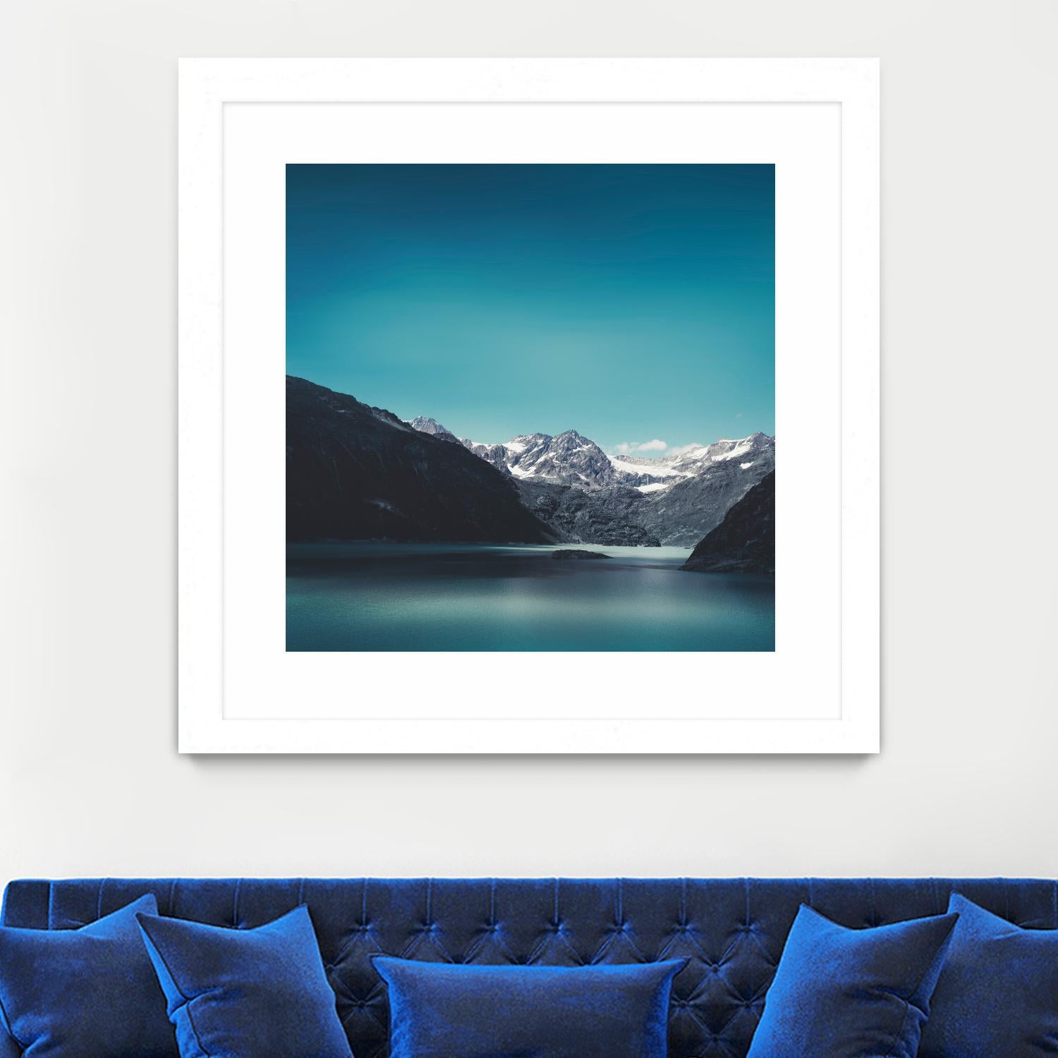 Turquoise Mountain Lake by Dirk Wuestenhagen on GIANT ART - multicolor photography; landscapes