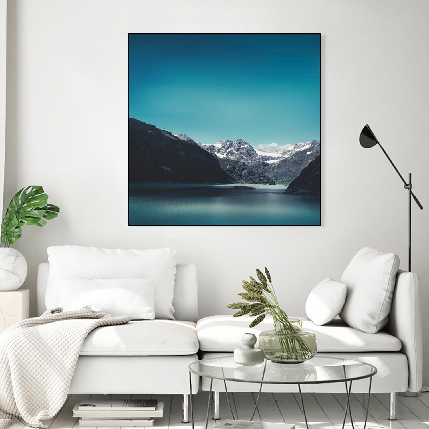 Turquoise Mountain Lake by Dirk Wuestenhagen on GIANT ART - multicolor photography; landscapes