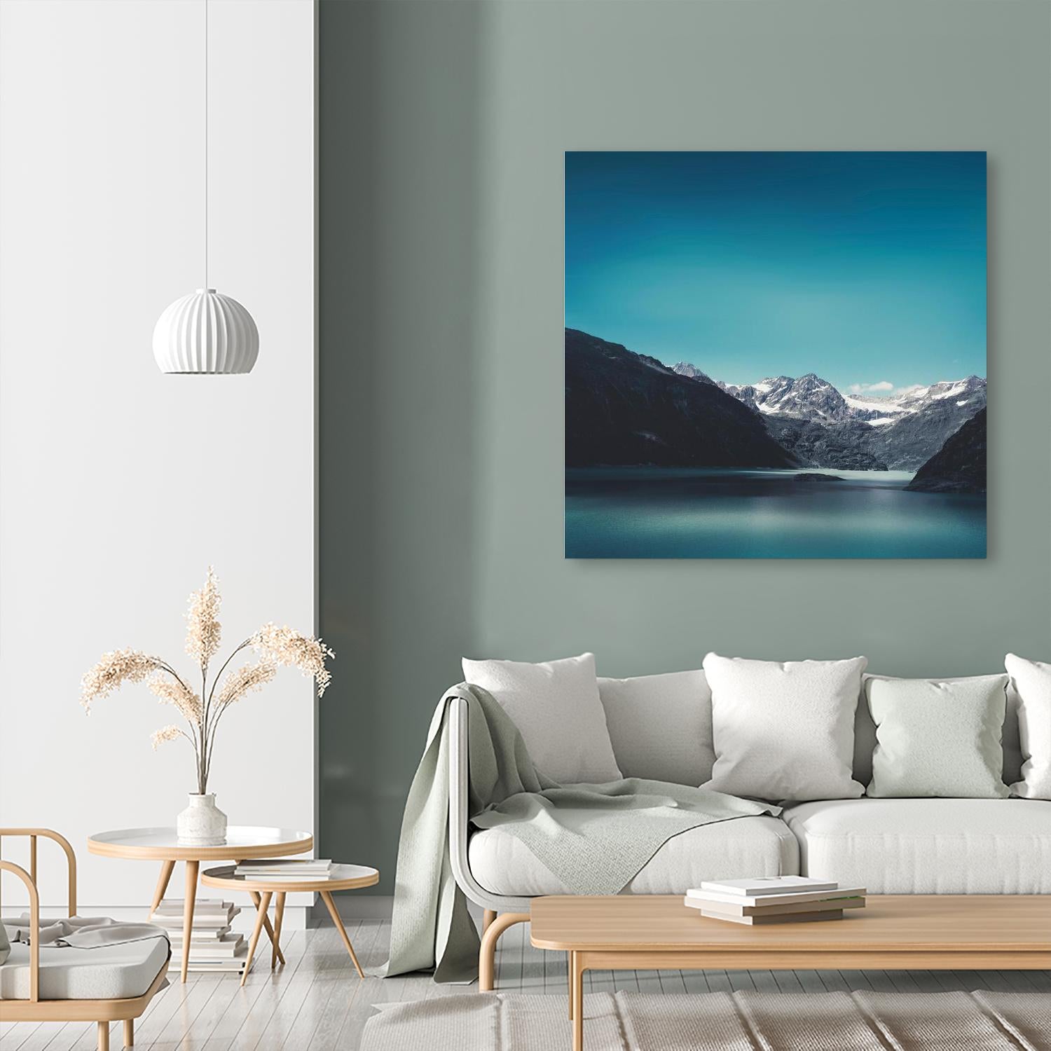 Turquoise Mountain Lake by Dirk Wuestenhagen on GIANT ART - multicolor photography; landscapes