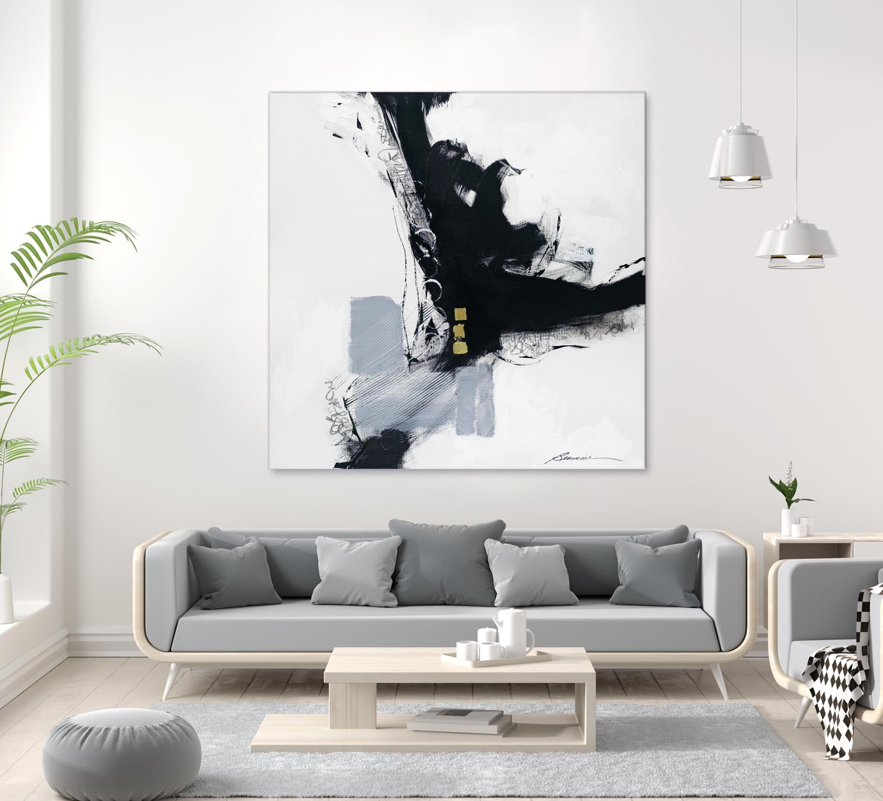 Three Hots and a Cot by Beau Wild on GIANT ART - multi abstracts, contemporary