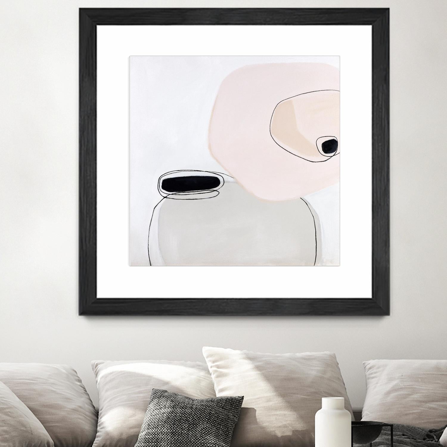TRANQUILITY by Marvin on GIANT ART - pink abstract