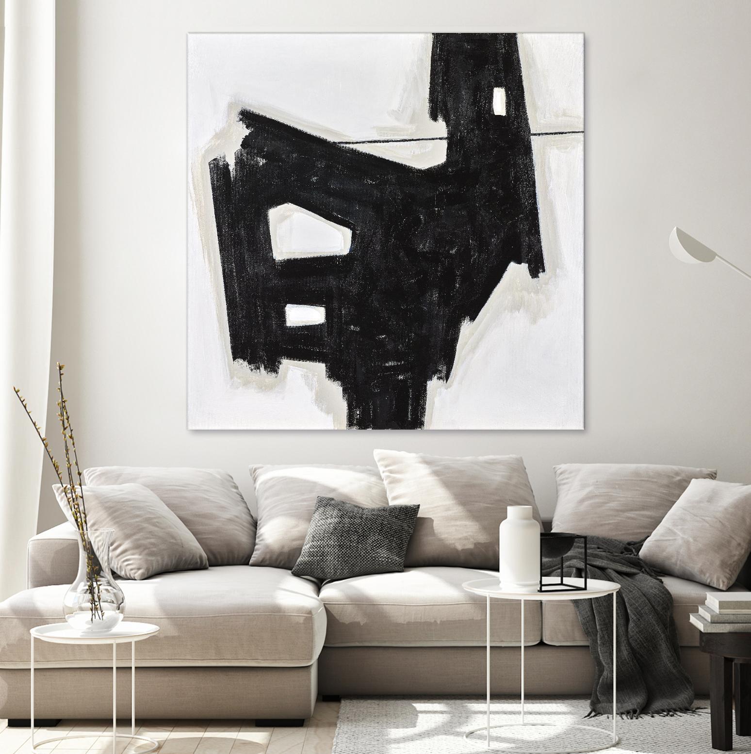 LUPO by Marvin on GIANT ART - black abstract
