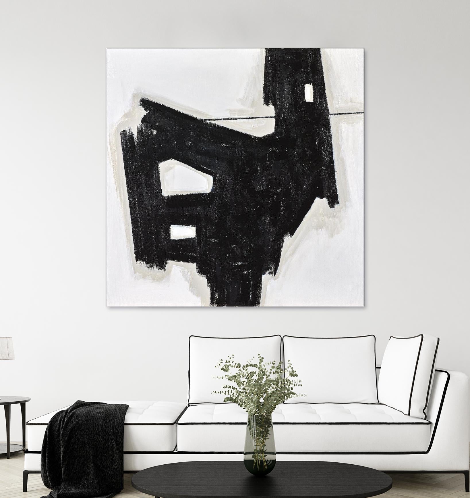 LUPO by Marvin on GIANT ART - black abstract