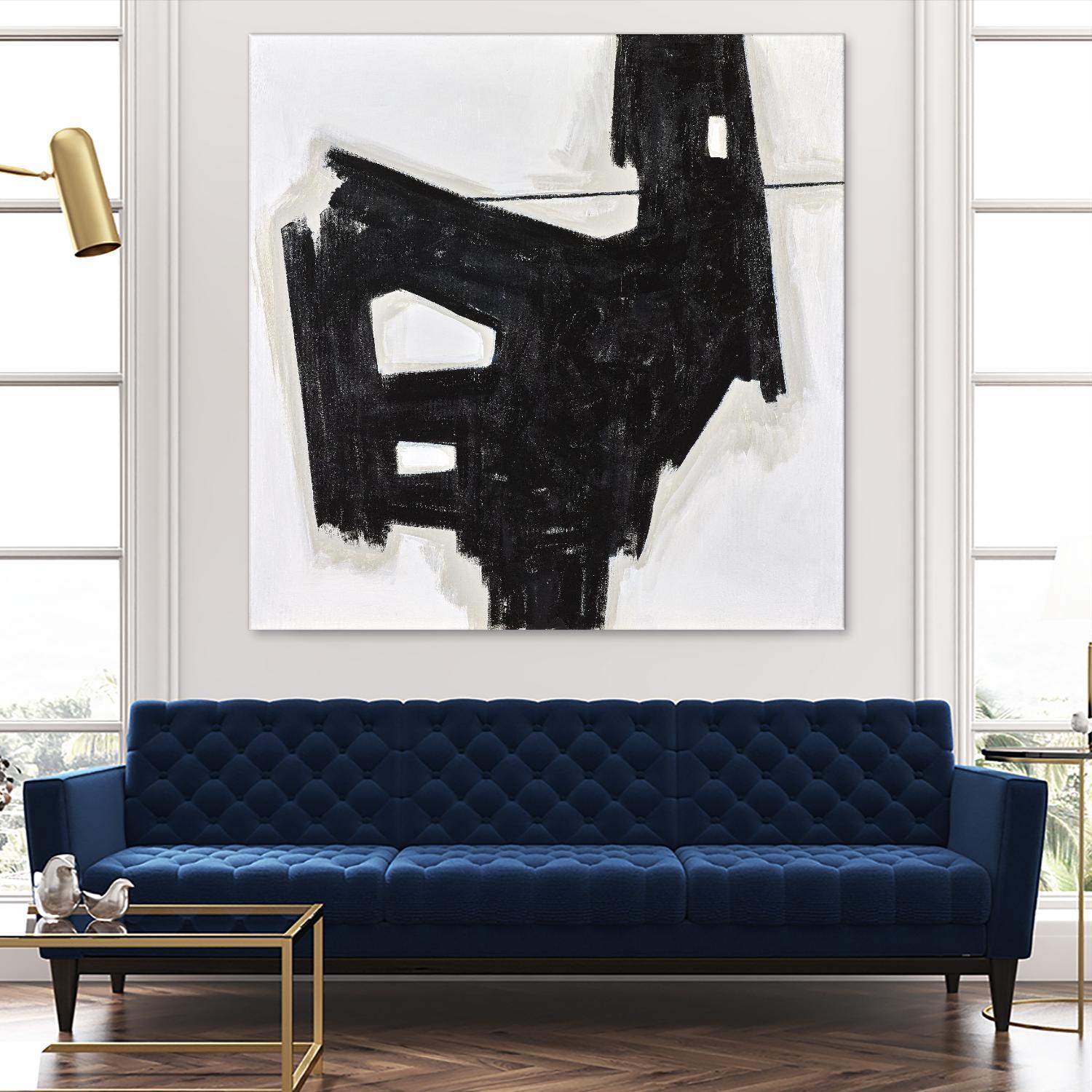 LUPO by Marvin on GIANT ART - black abstract