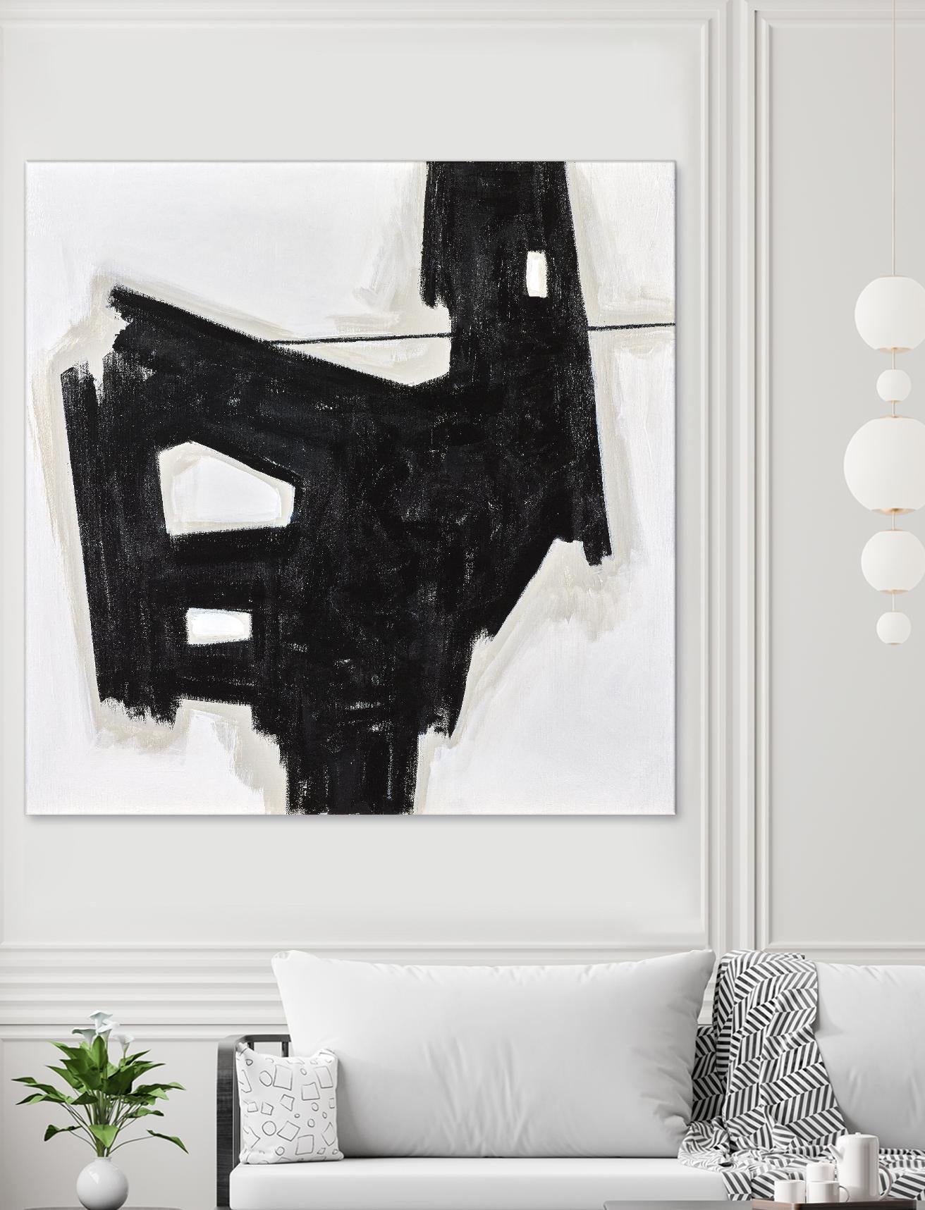 LUPO by Marvin on GIANT ART - black abstract