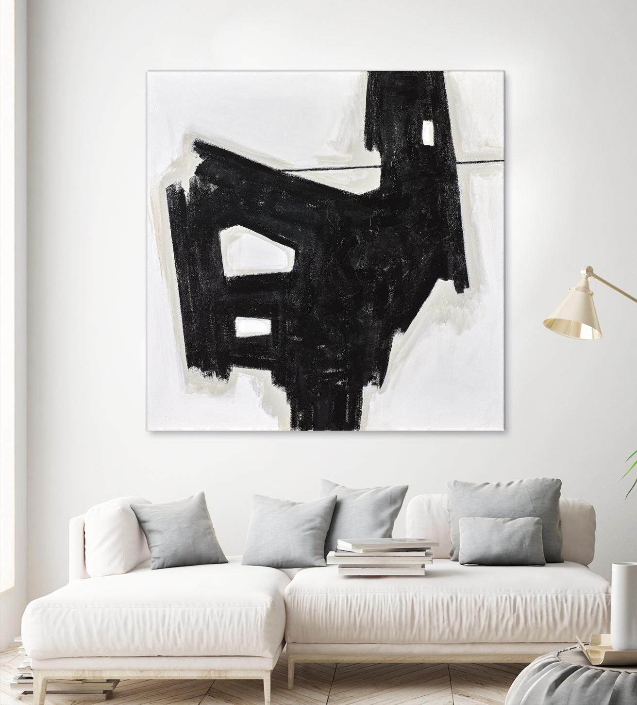 LUPO by Marvin on GIANT ART - black abstract
