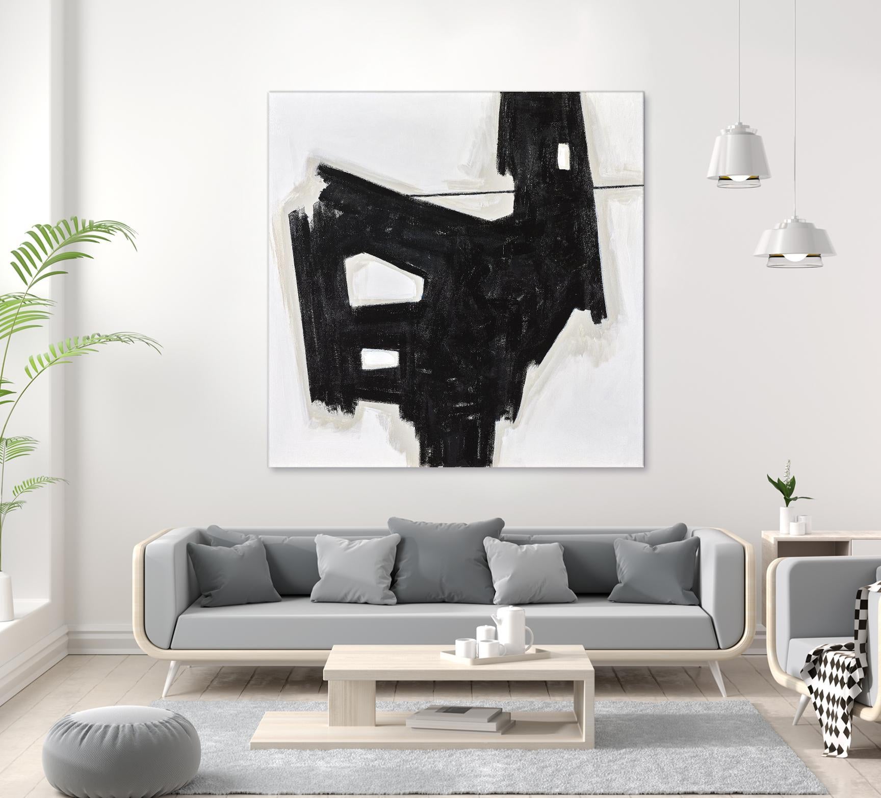 LUPO by Marvin on GIANT ART - black abstract