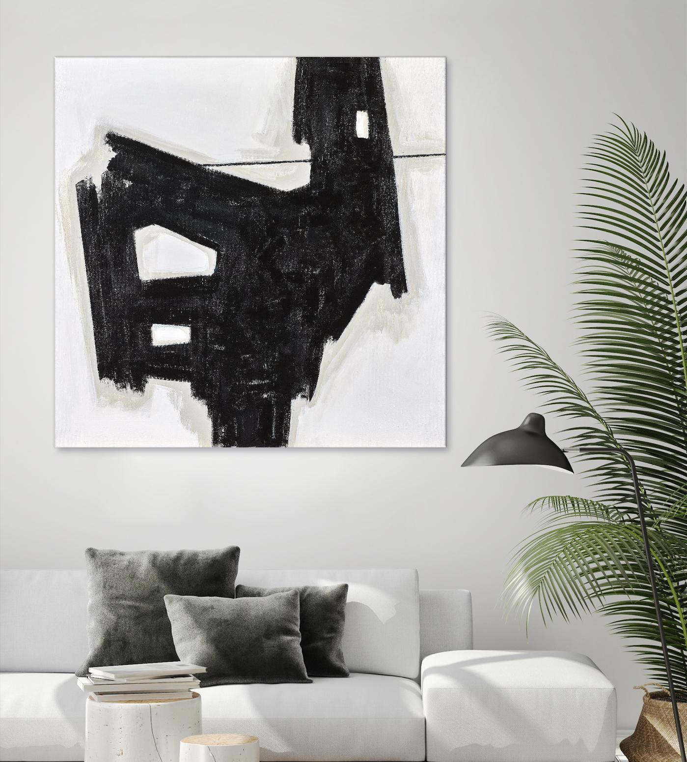 LUPO by Marvin on GIANT ART - black abstract