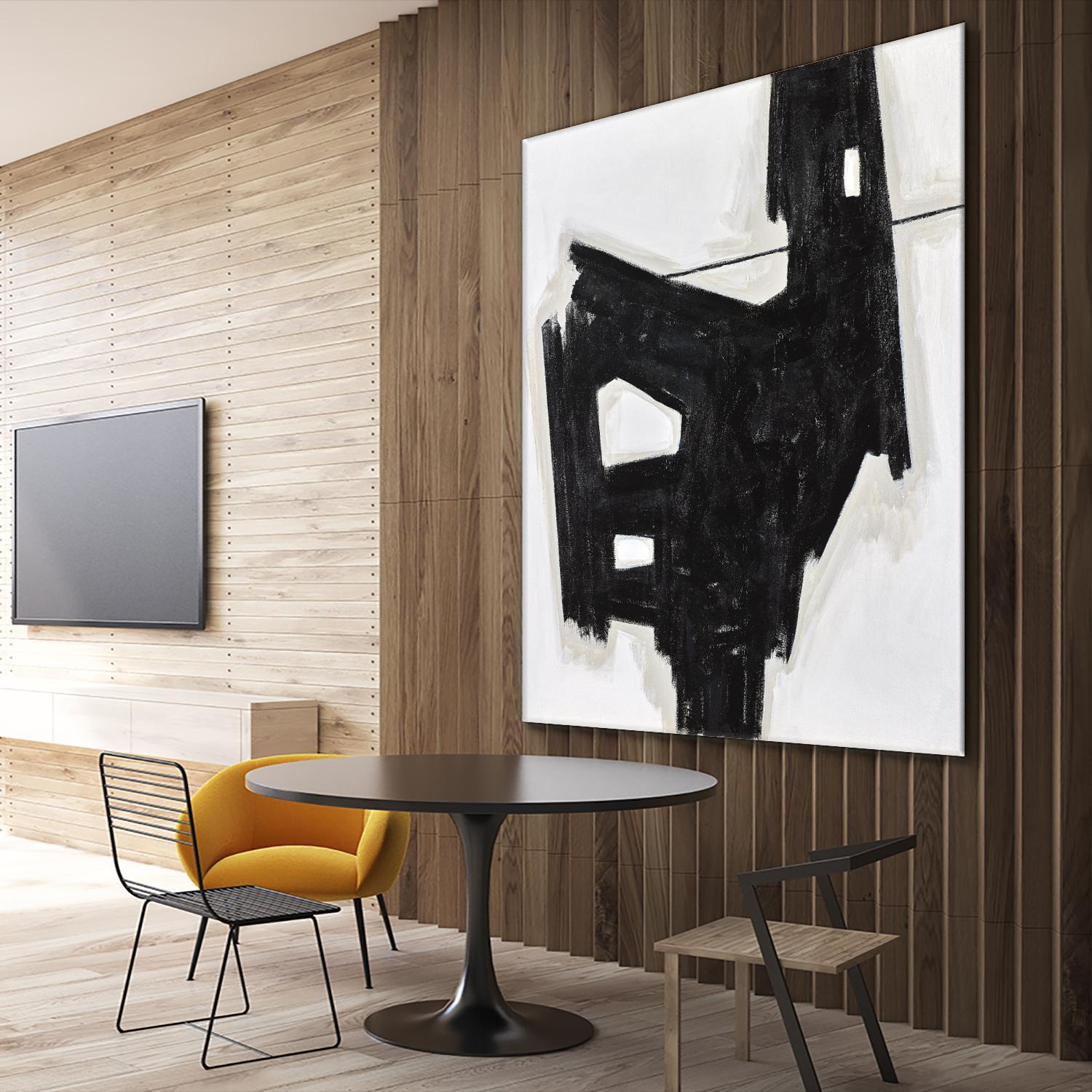 LUPO by Marvin on GIANT ART - black abstract