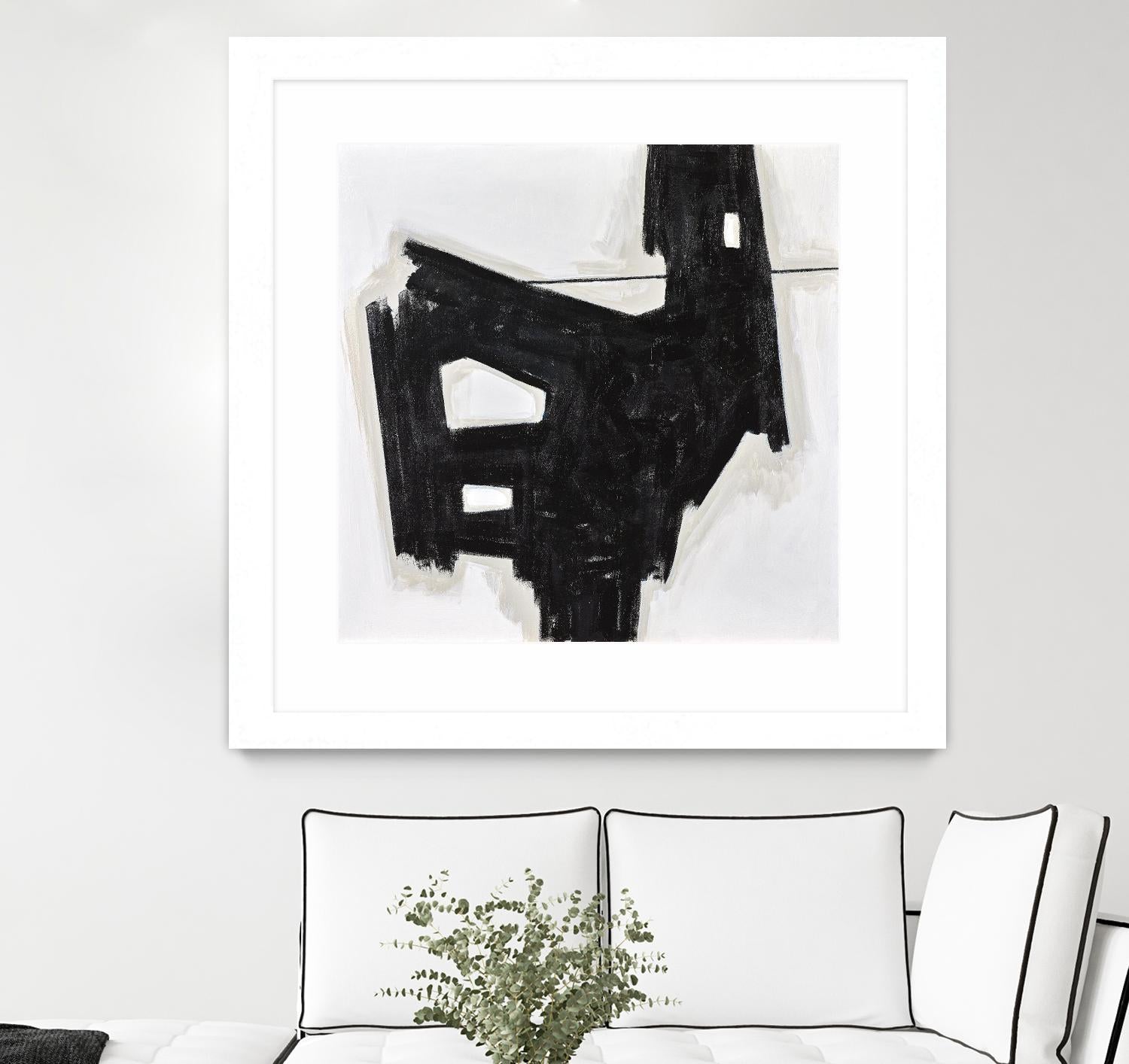 LUPO by Marvin on GIANT ART - black abstract