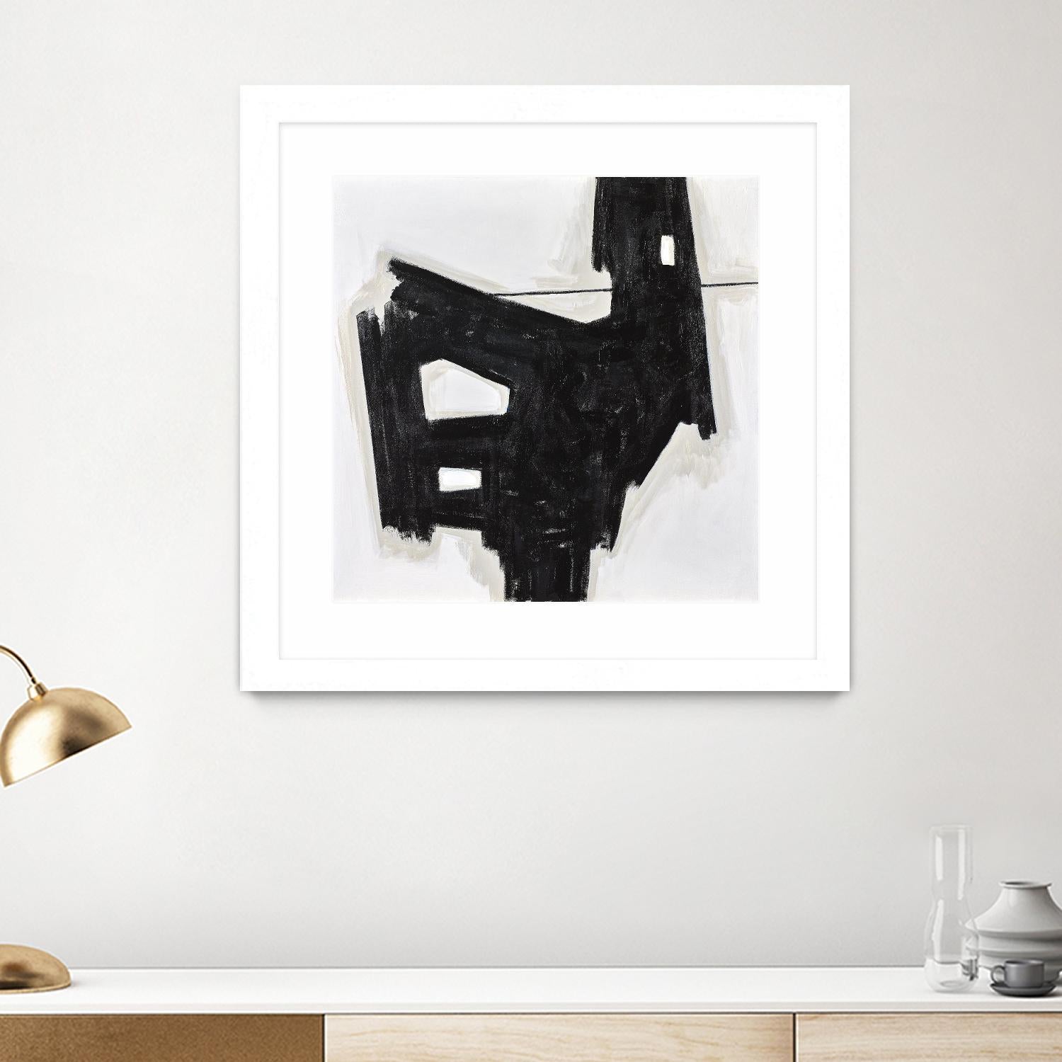 LUPO by Marvin on GIANT ART - black abstract