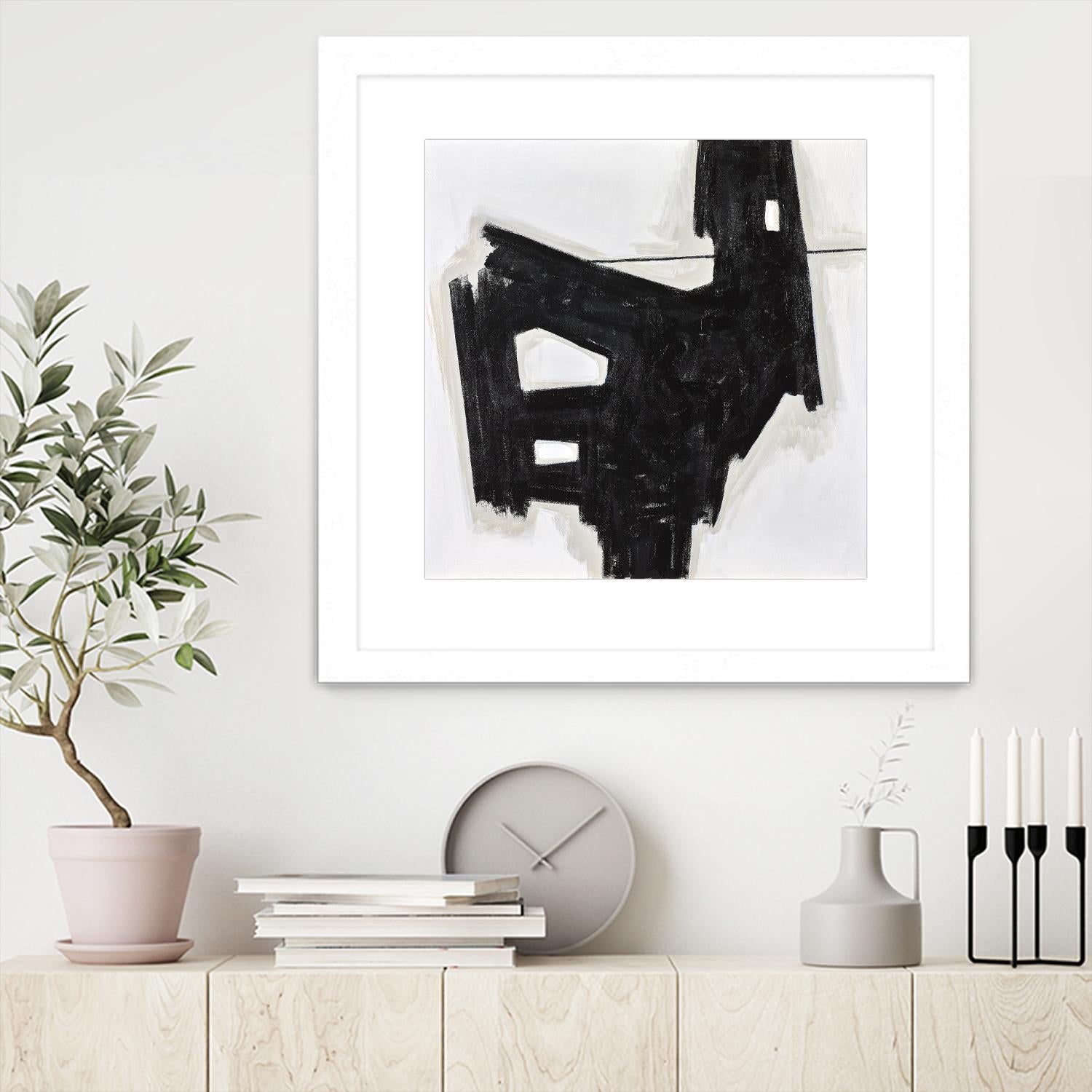 LUPO by Marvin on GIANT ART - black abstract