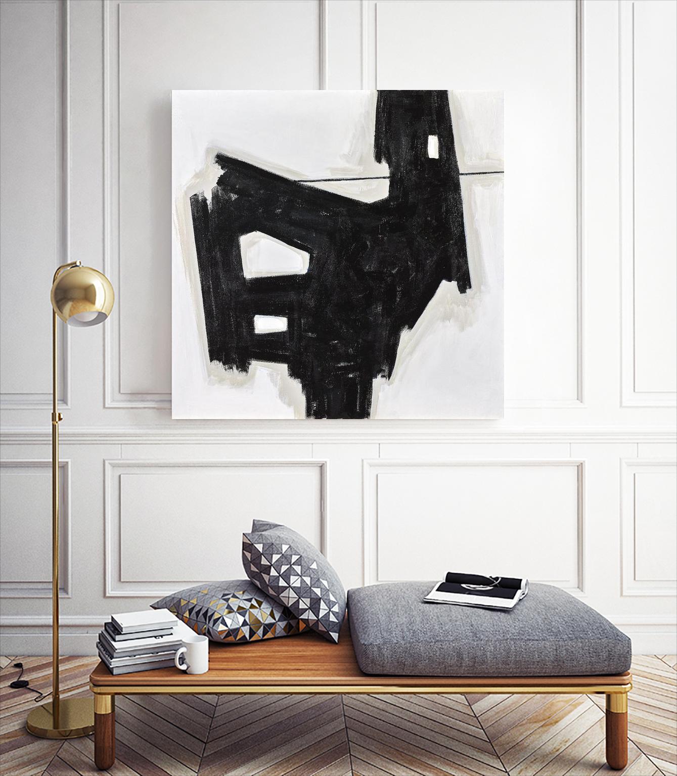 LUPO by Marvin on GIANT ART - black abstract