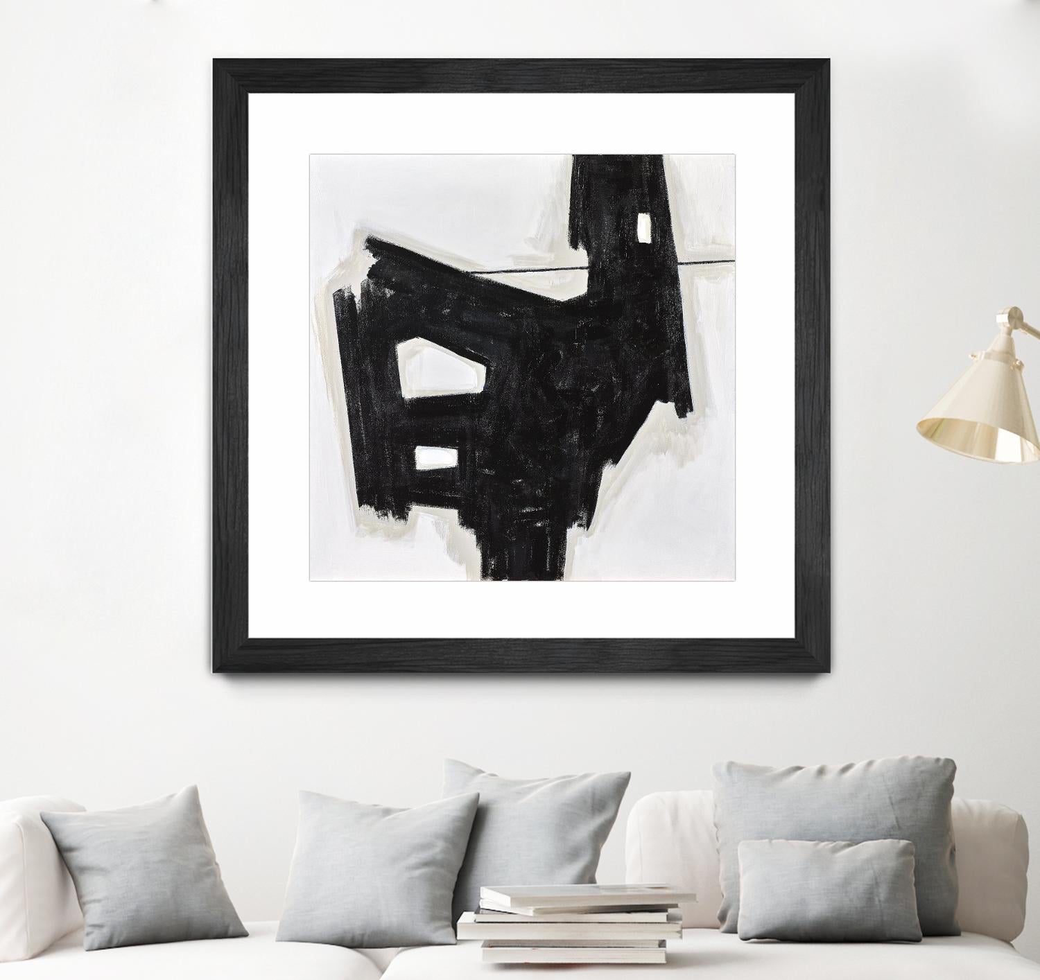 LUPO by Marvin on GIANT ART - black abstract