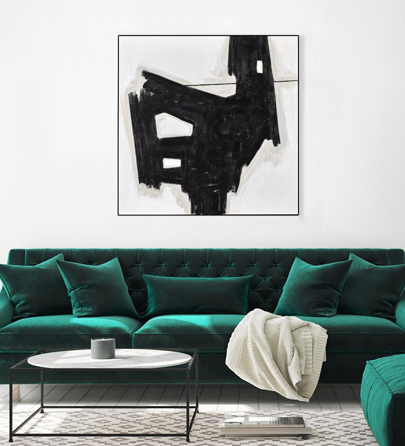 LUPO by Marvin on GIANT ART - black abstract